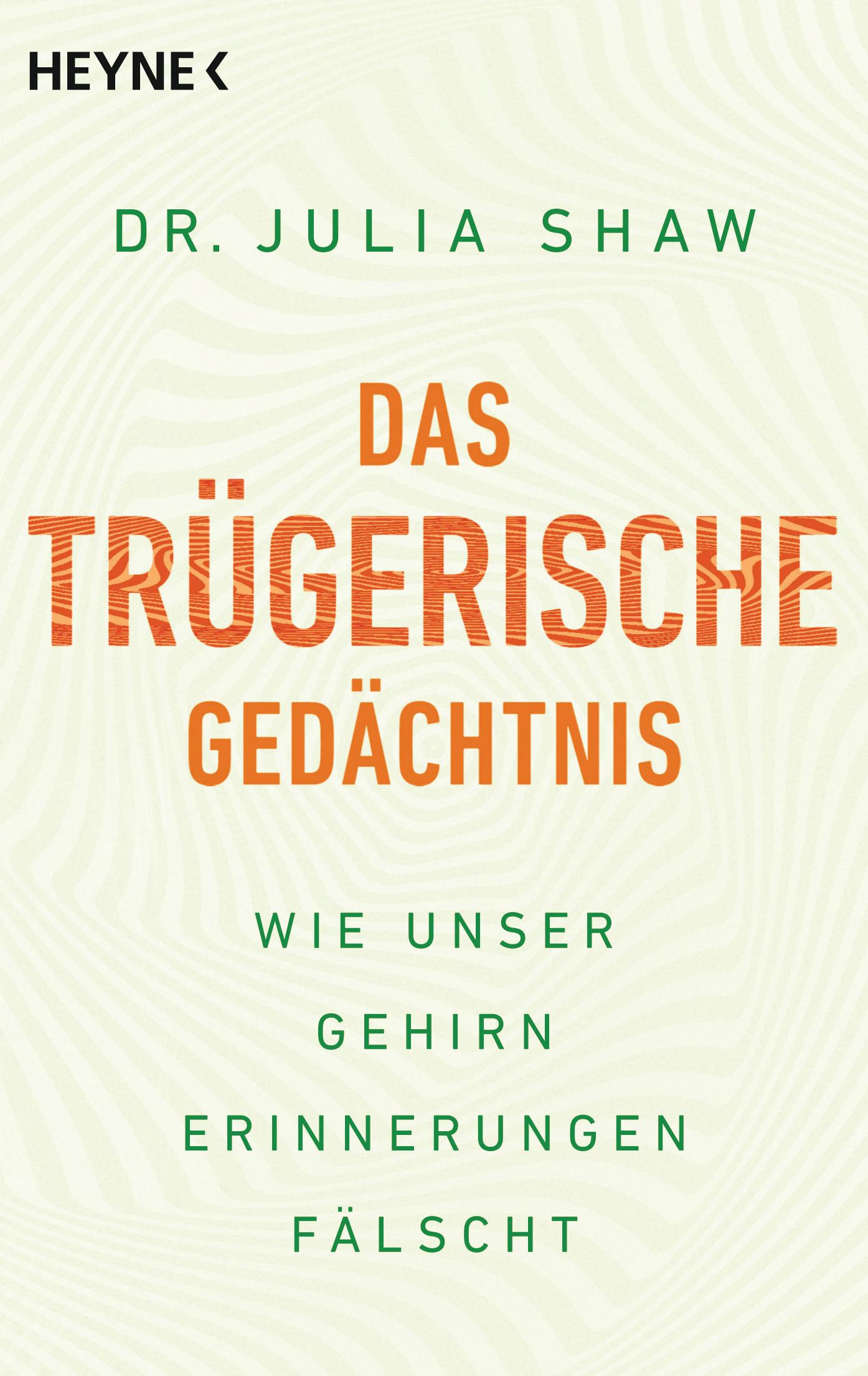 Vorderes Coverbild Das trügerische Gedächtnis