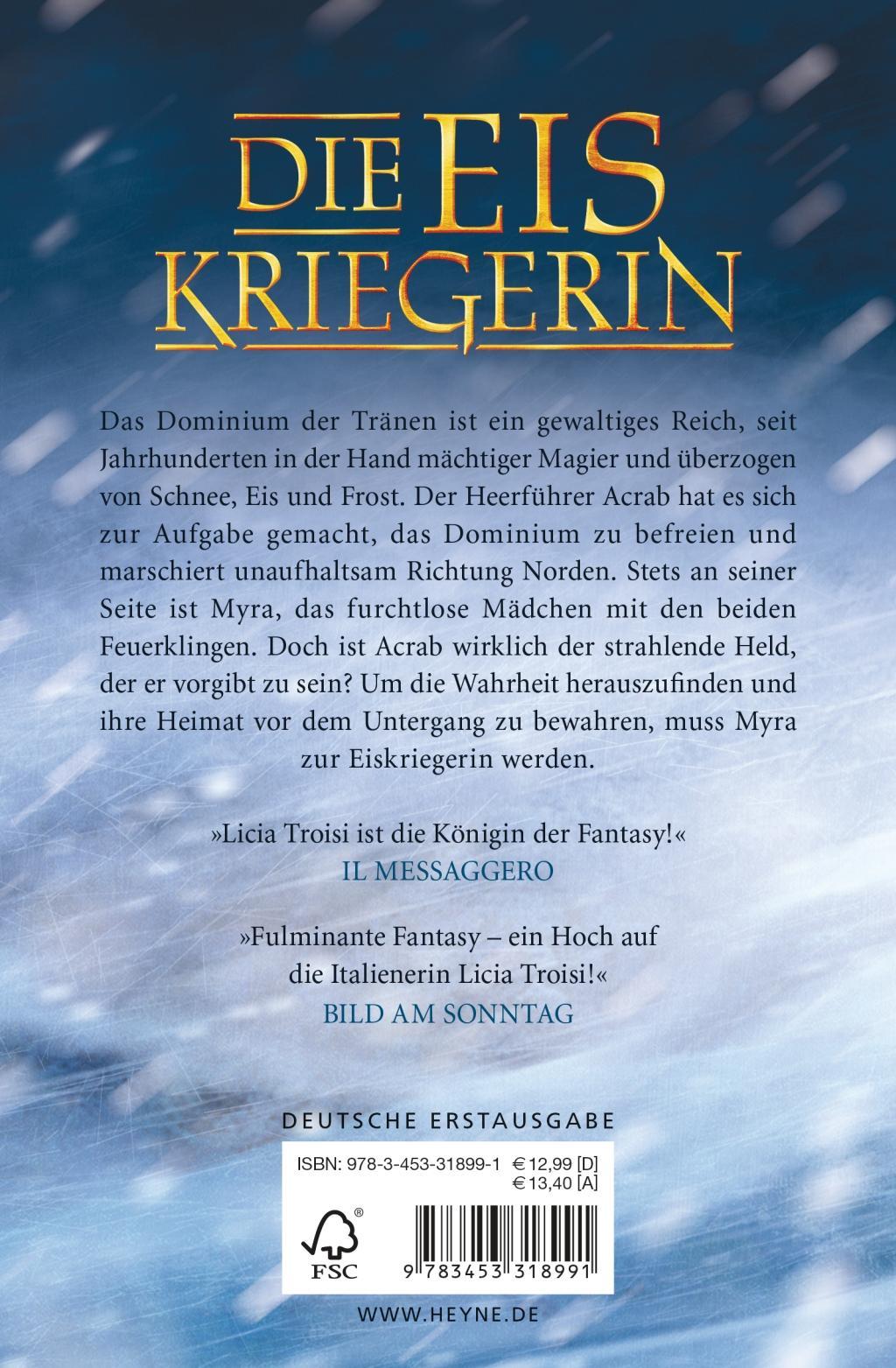 Beispielinhalt (Bild) Die Eiskriegerin