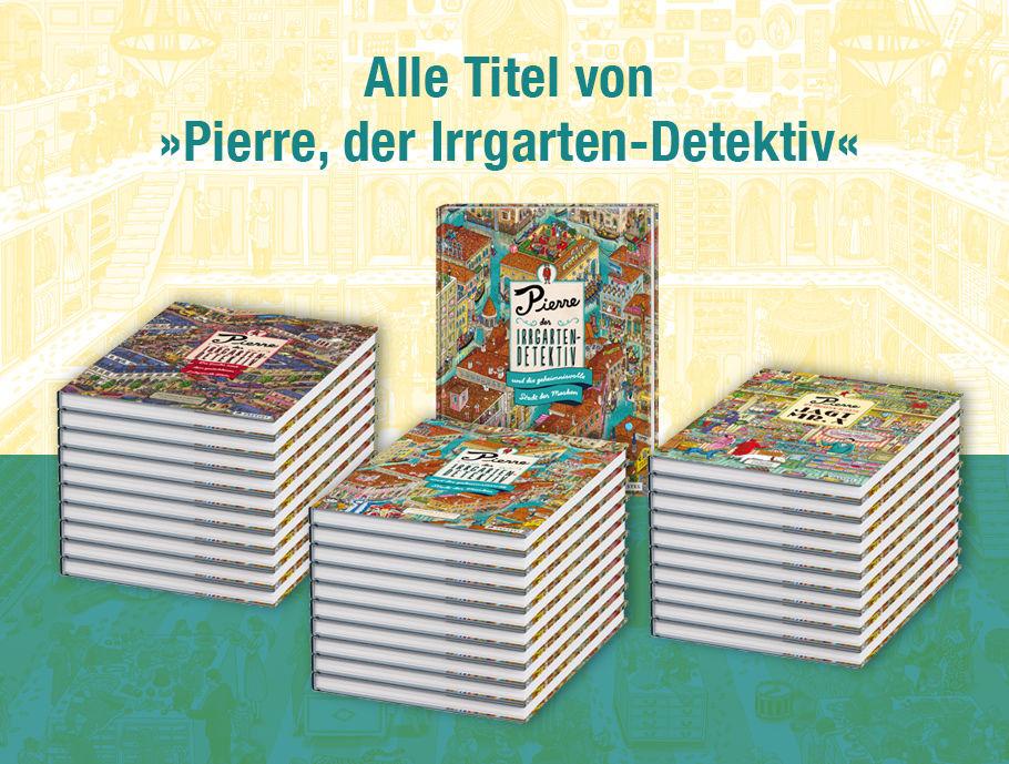 Beispielinhalt (Bild) Pierre, der Irrgarten-Detektiv, jagt Mr. X
