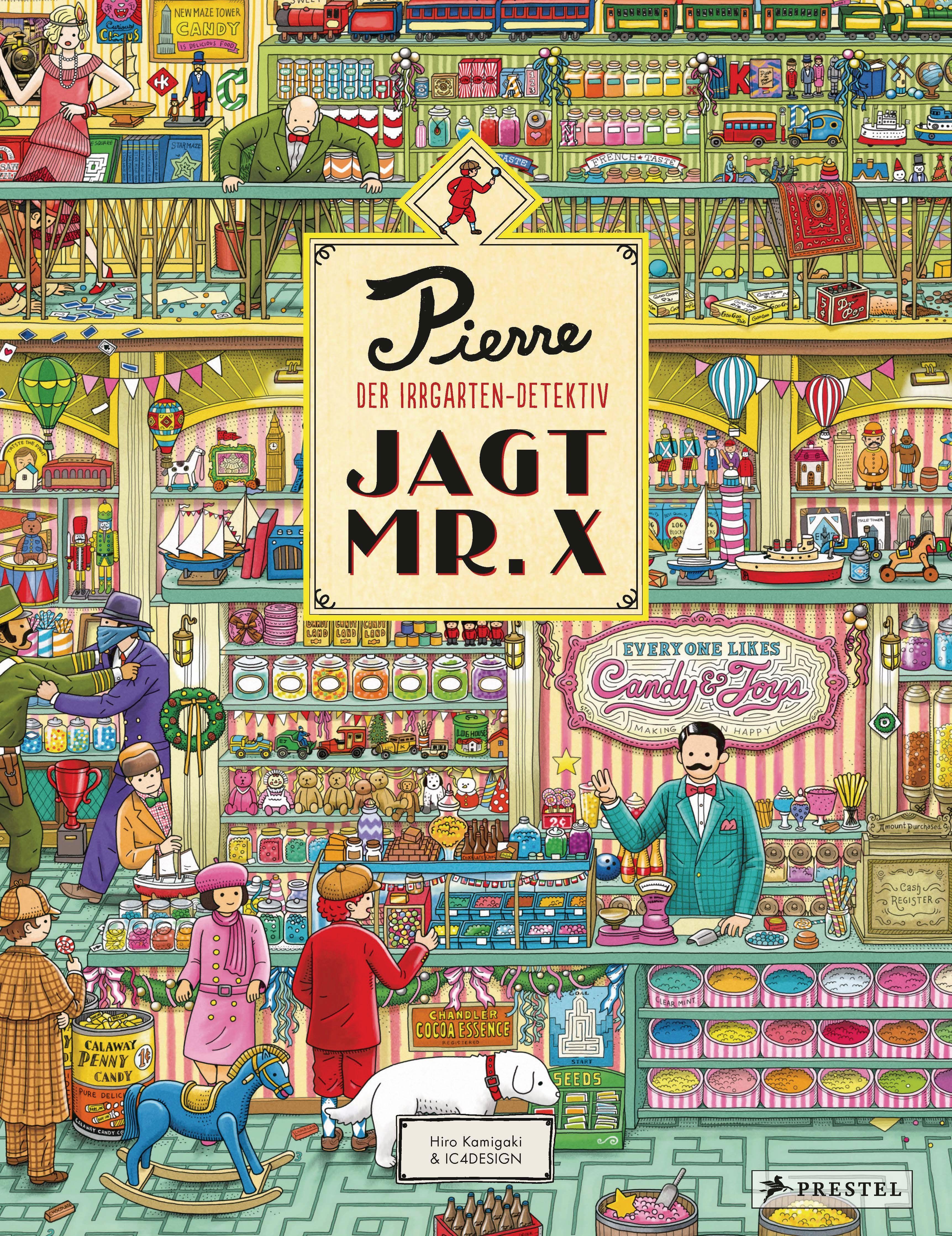 Vorderes Coverbild Pierre, der Irrgarten-Detektiv, jagt Mr. X