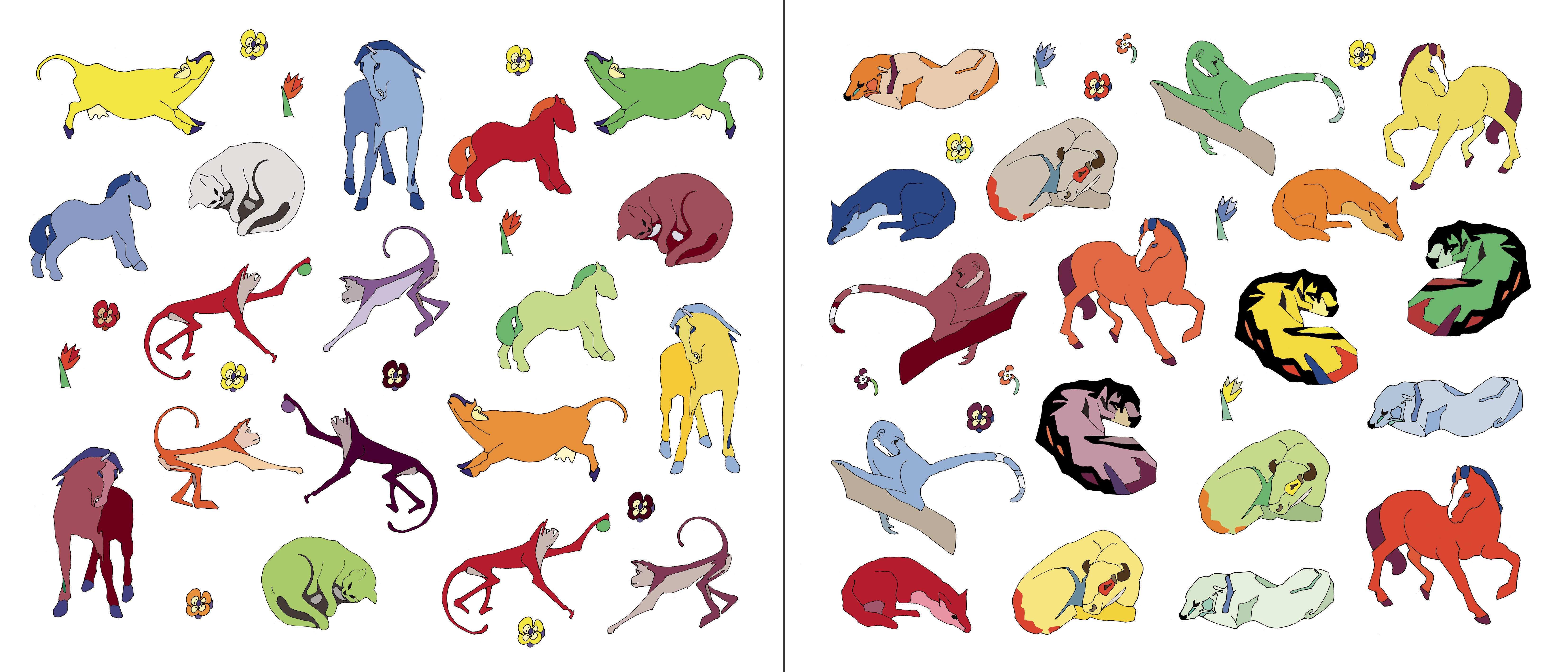 Beispielinhalt (Bild) Franz Marc