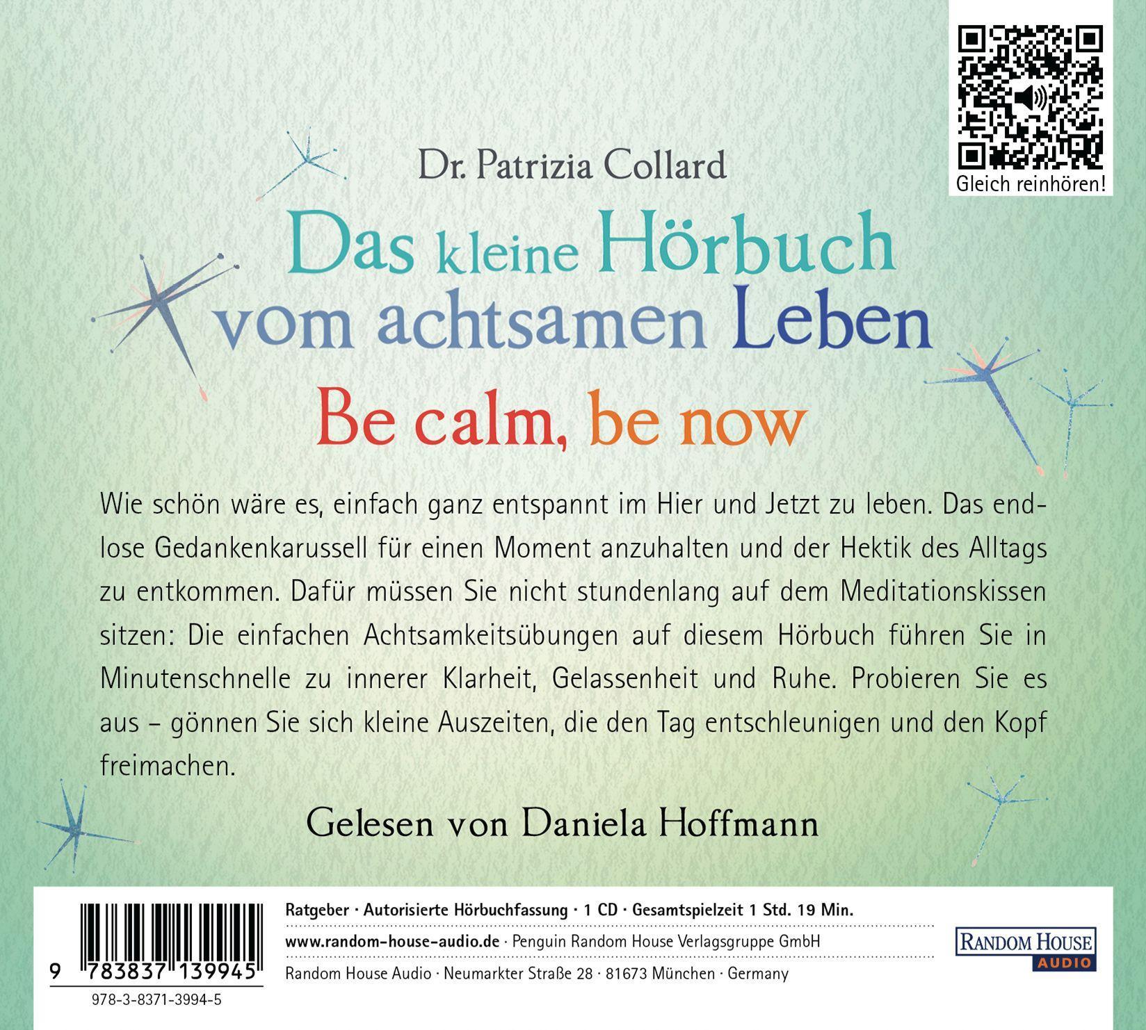 Beispielinhalt (Bild) Das kleine Hör-Buch vom achtsamen Leben