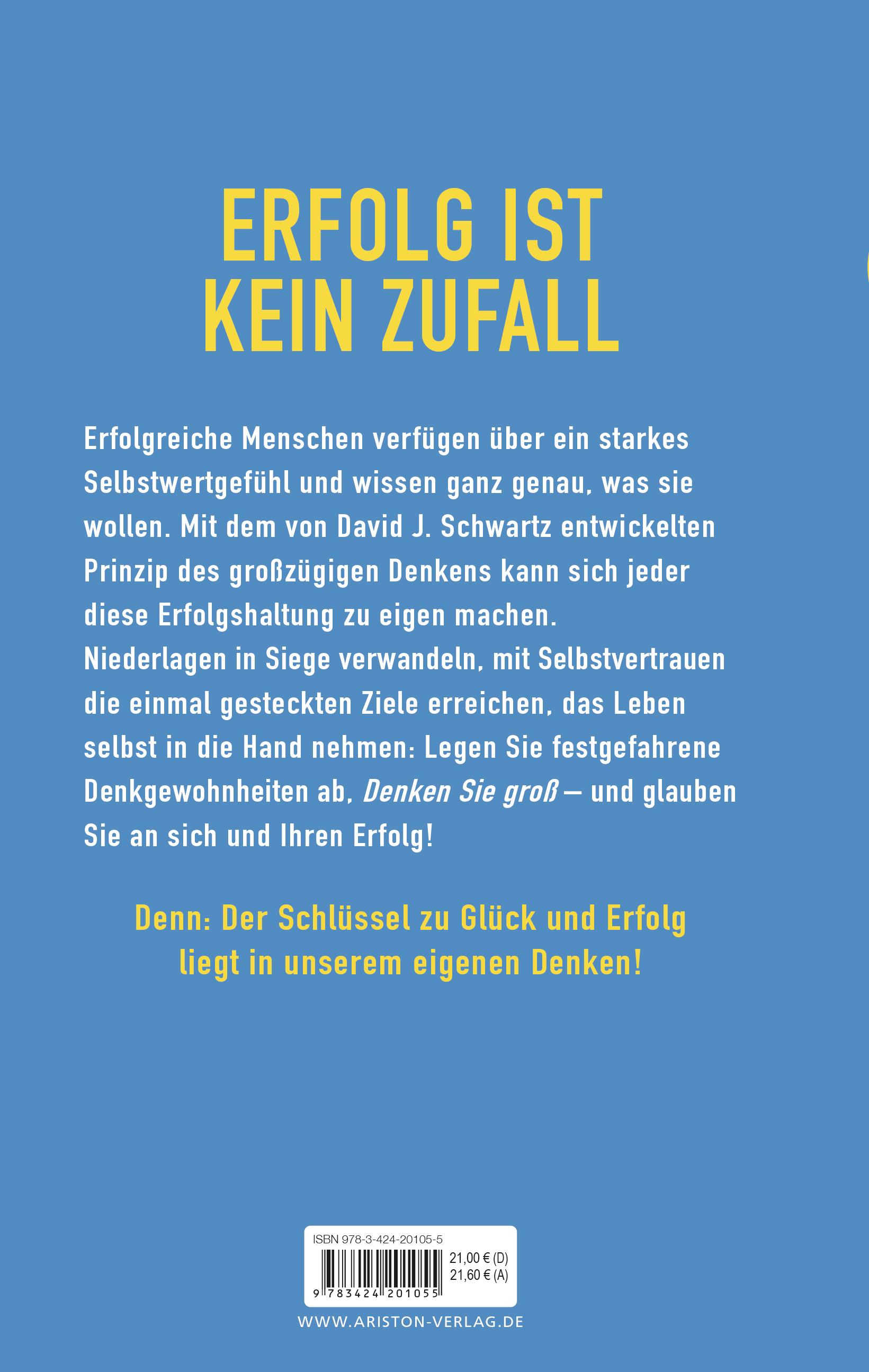 Beispielinhalt (Bild) Denken Sie groß!