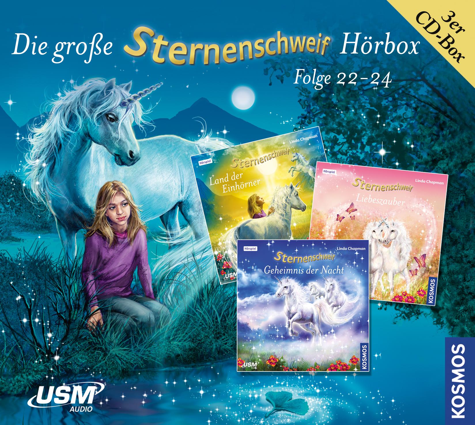 Vorderes Coverbild Die große Sternenschweif Hörbox Folge 22-24 (3 Audio-CDs)