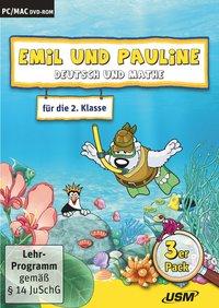 Vorderes Coverbild Emil und Pauline 3 in 1 Bundle - Deutsch und Mathe für die 2. Klasse