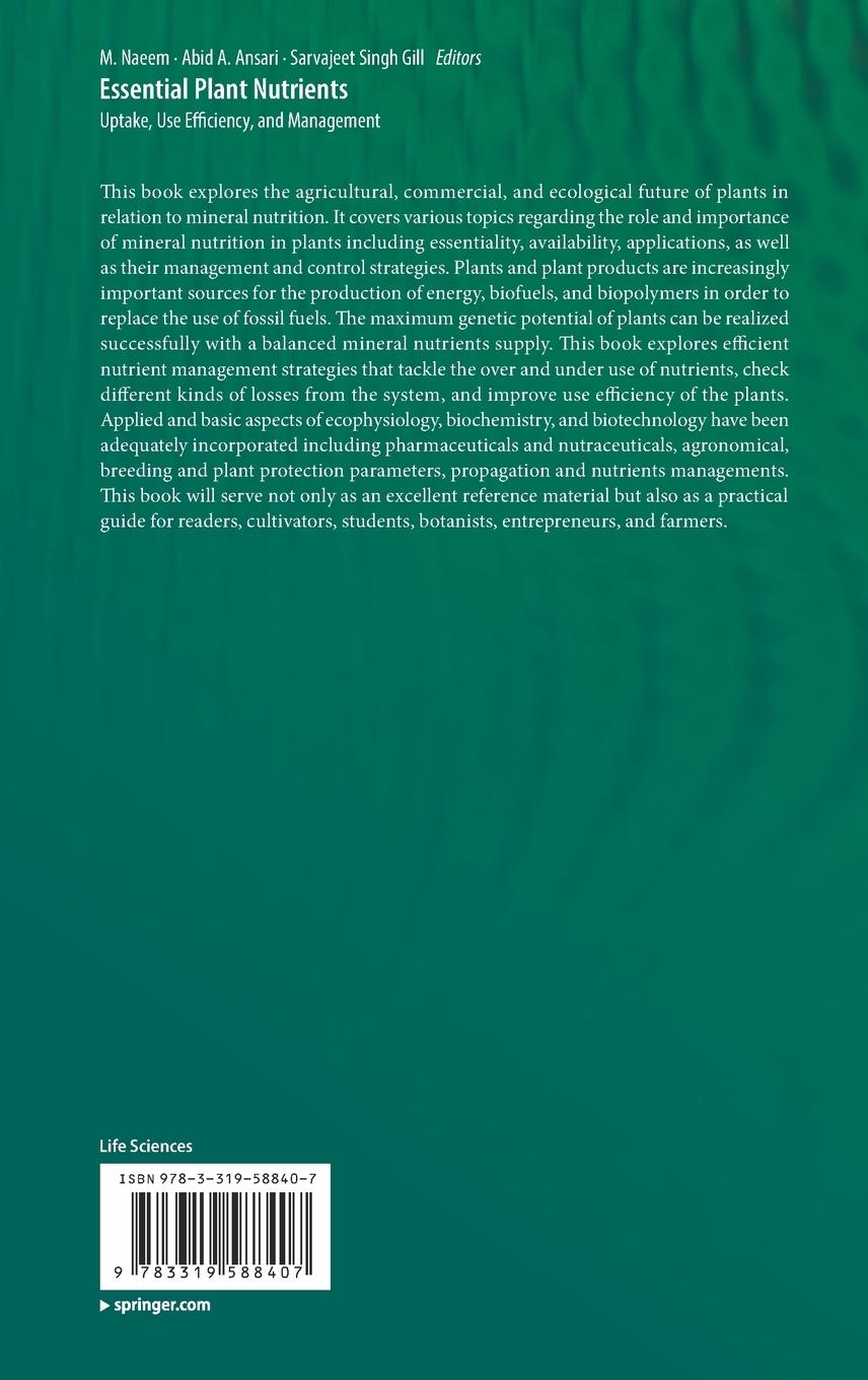 Rückseitencover Essential Plant Nutrients