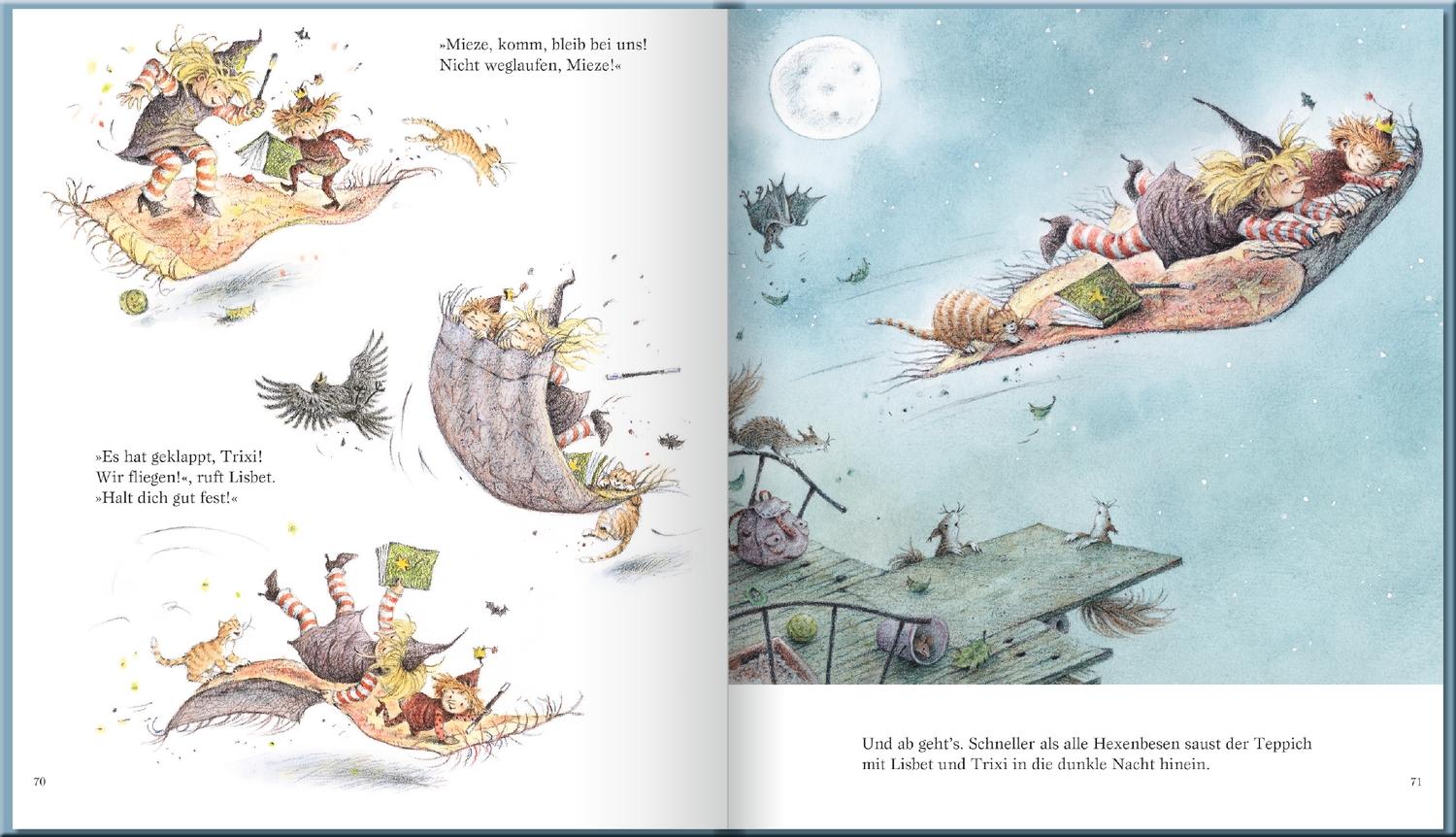 Beispielinhalt (Bild) Das große Buch der kleinen Hexe