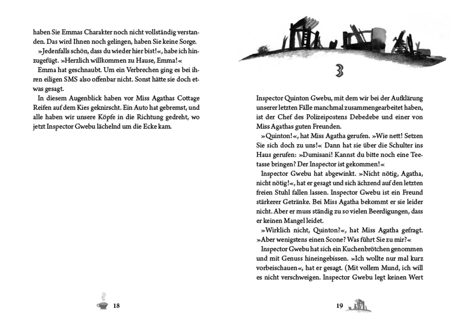 Beispielinhalt (Bild) Thabo. Detektiv und Gentleman 03. Der Rinder-Dieb