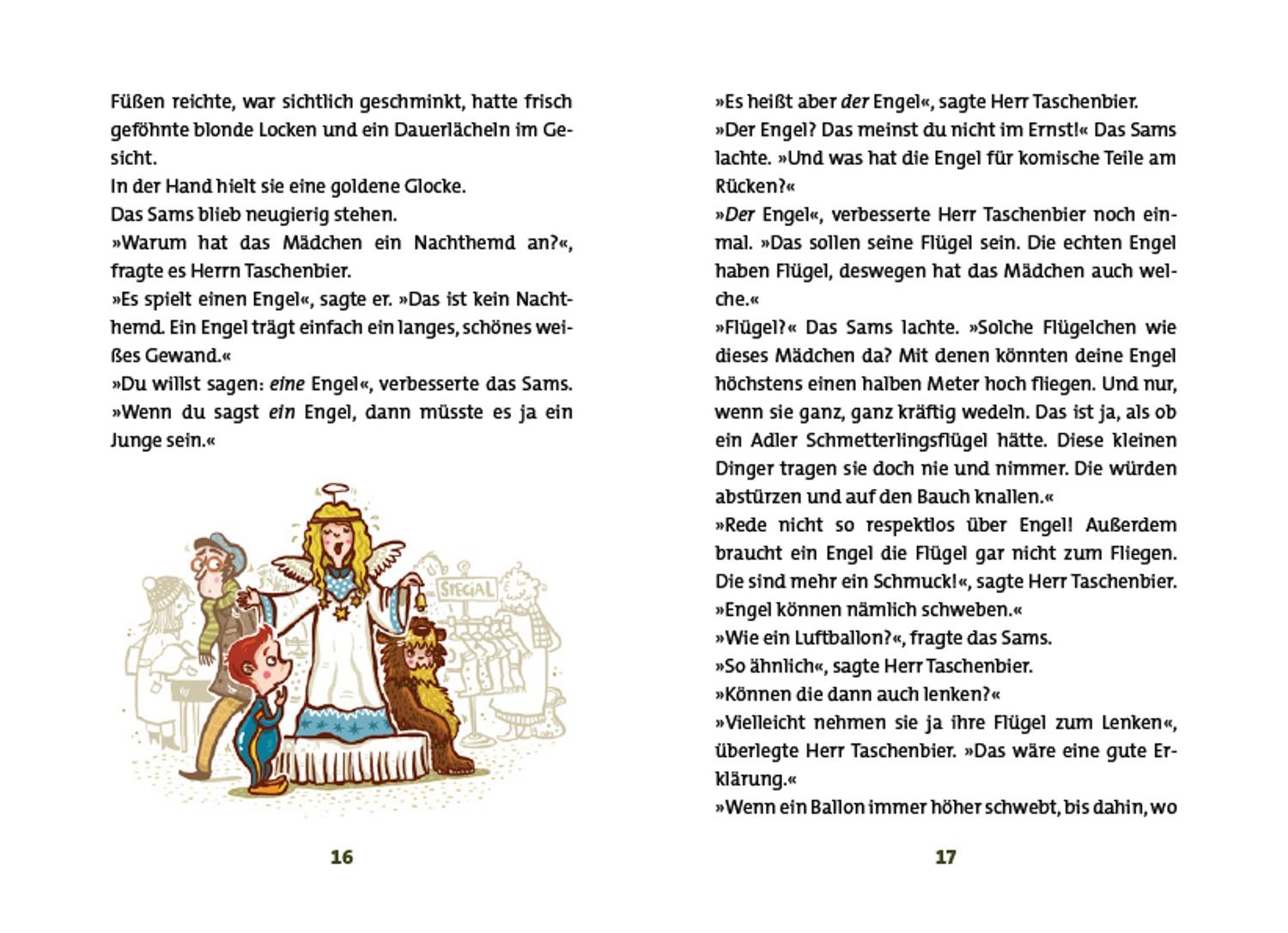 Beispielinhalt (Bild) Das Sams feiert Weihnachten