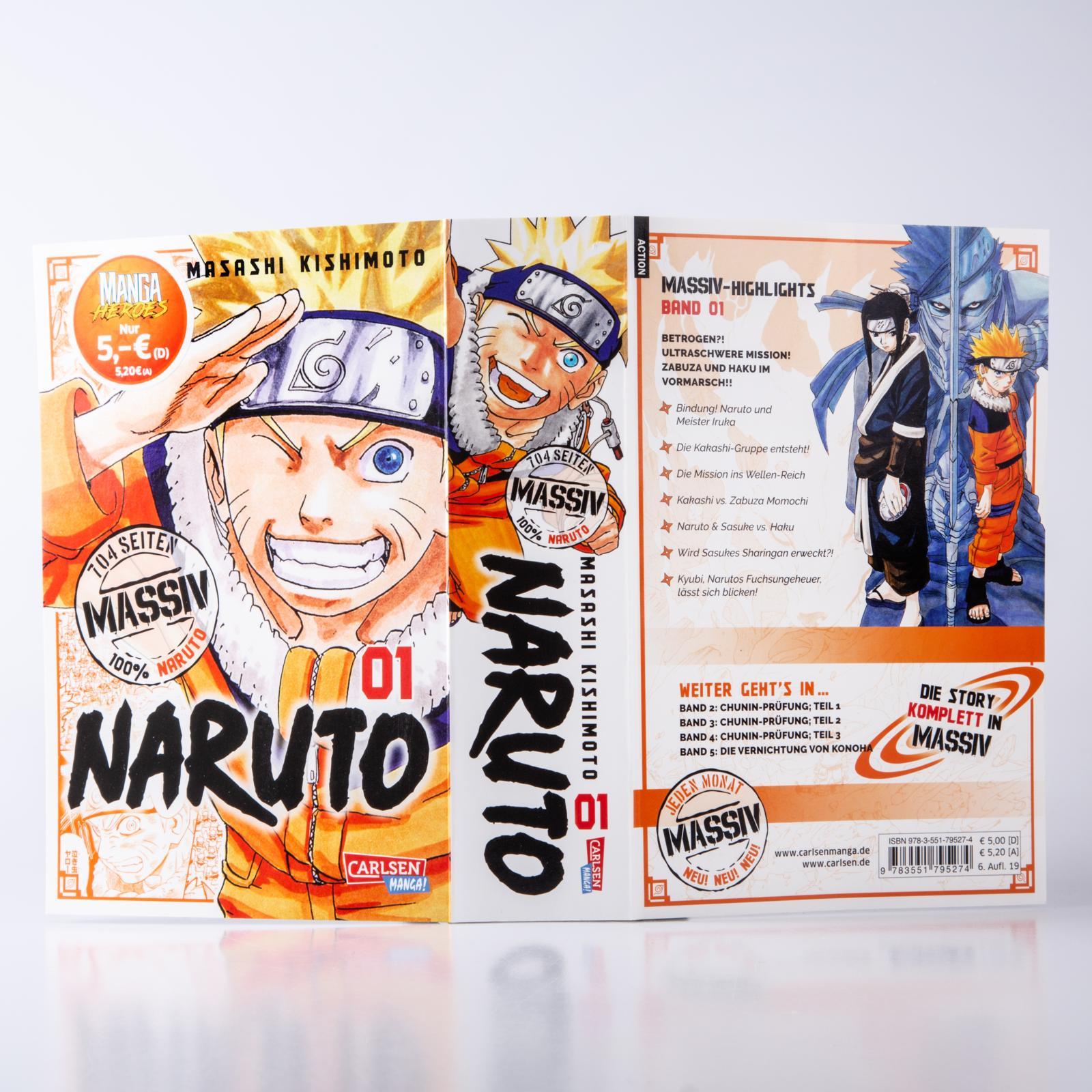 Beispielinhalt (Bild) NARUTO Massiv 1