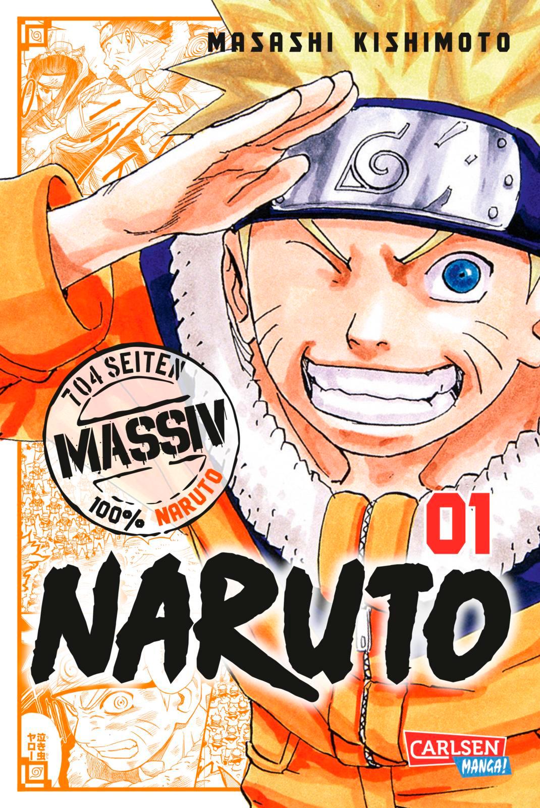 Vorderes Coverbild NARUTO Massiv 1