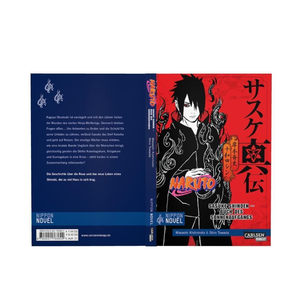 Beispielinhalt (Bild) Naruto Sasuke Shinden - Buch des Sonnenaufgangs (Nippon Novel)