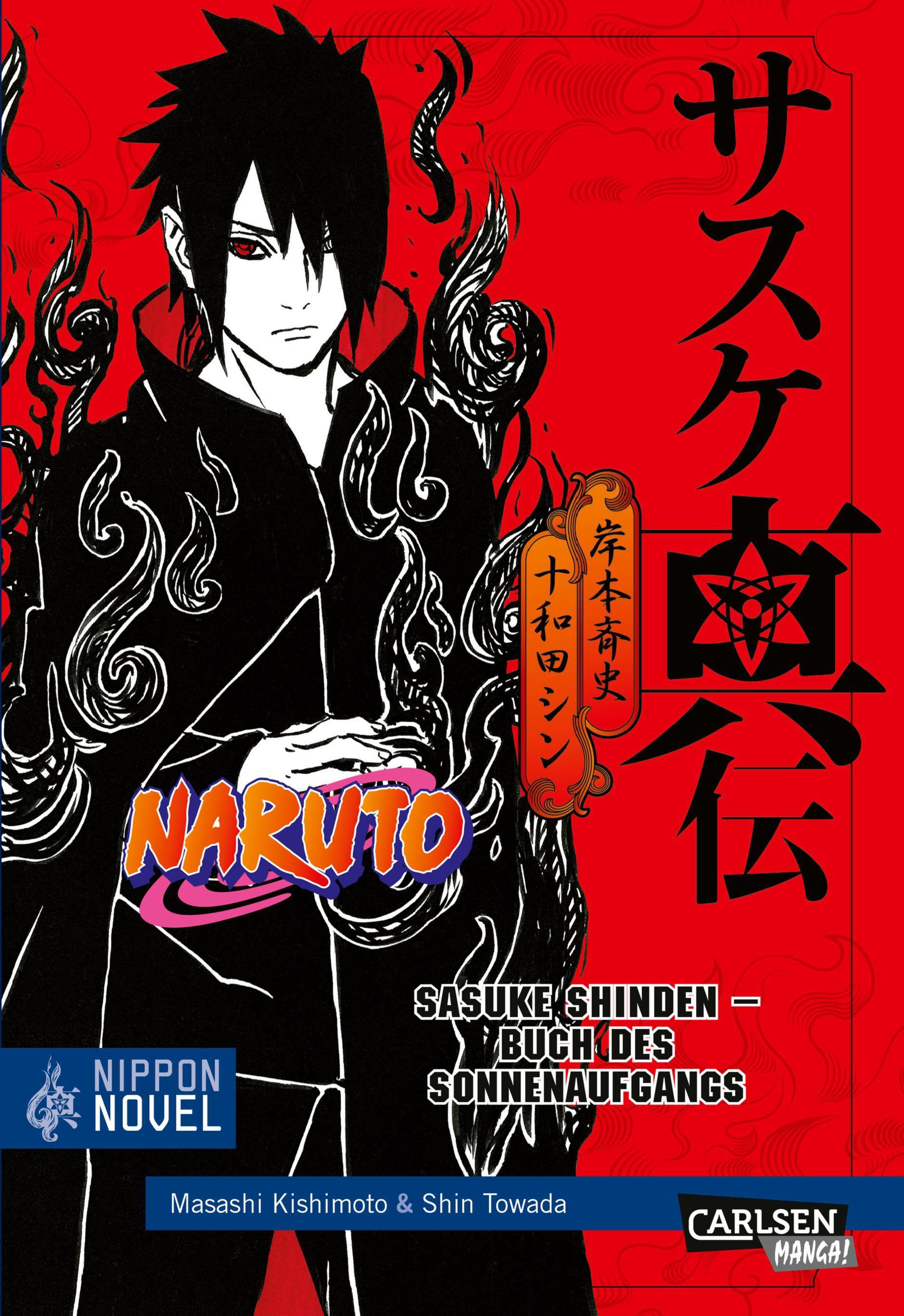 Vorderes Coverbild Naruto Sasuke Shinden - Buch des Sonnenaufgangs (Nippon Novel)