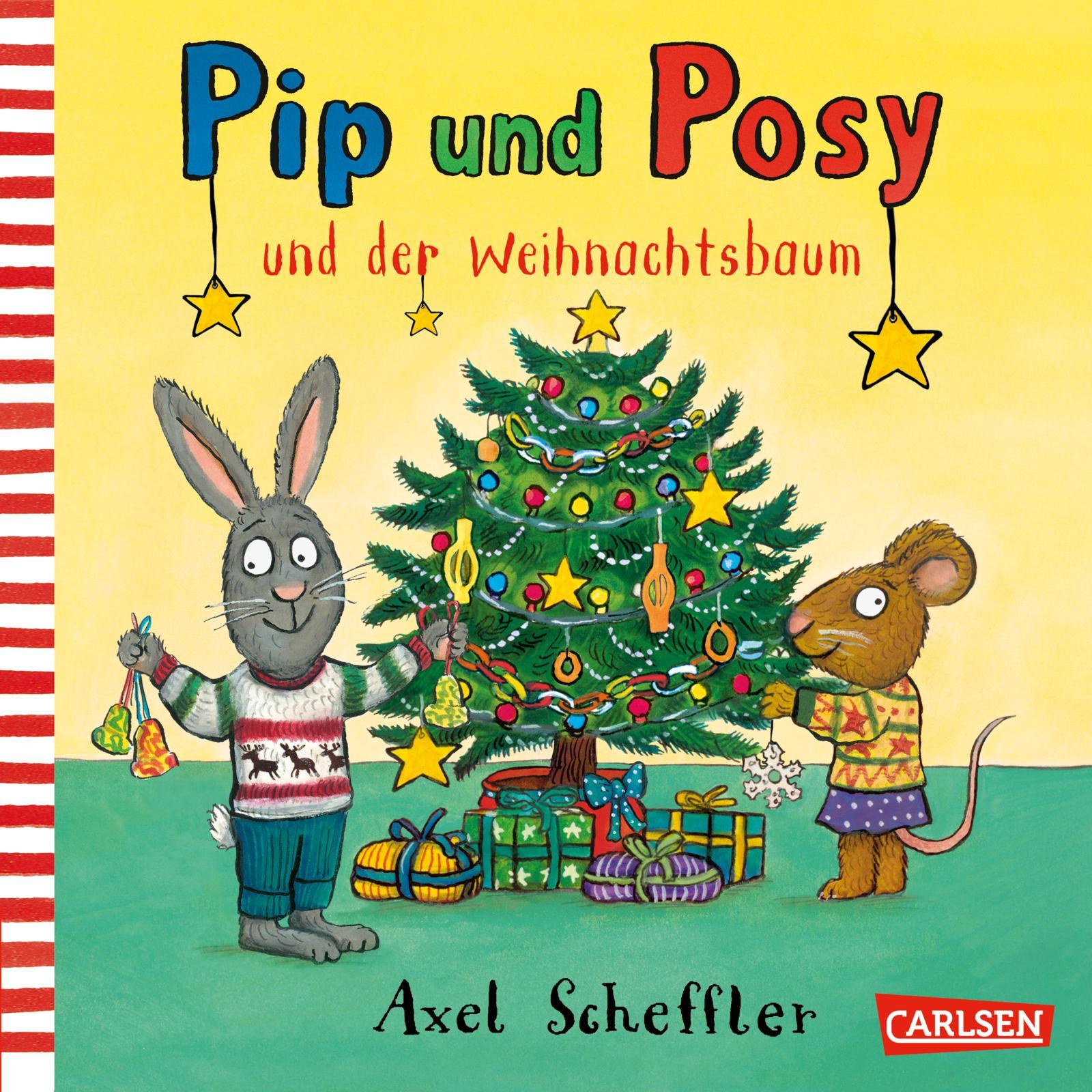 Vorderes Coverbild Pip und Posy: Pip und Posy und der Weihnachtsbaum