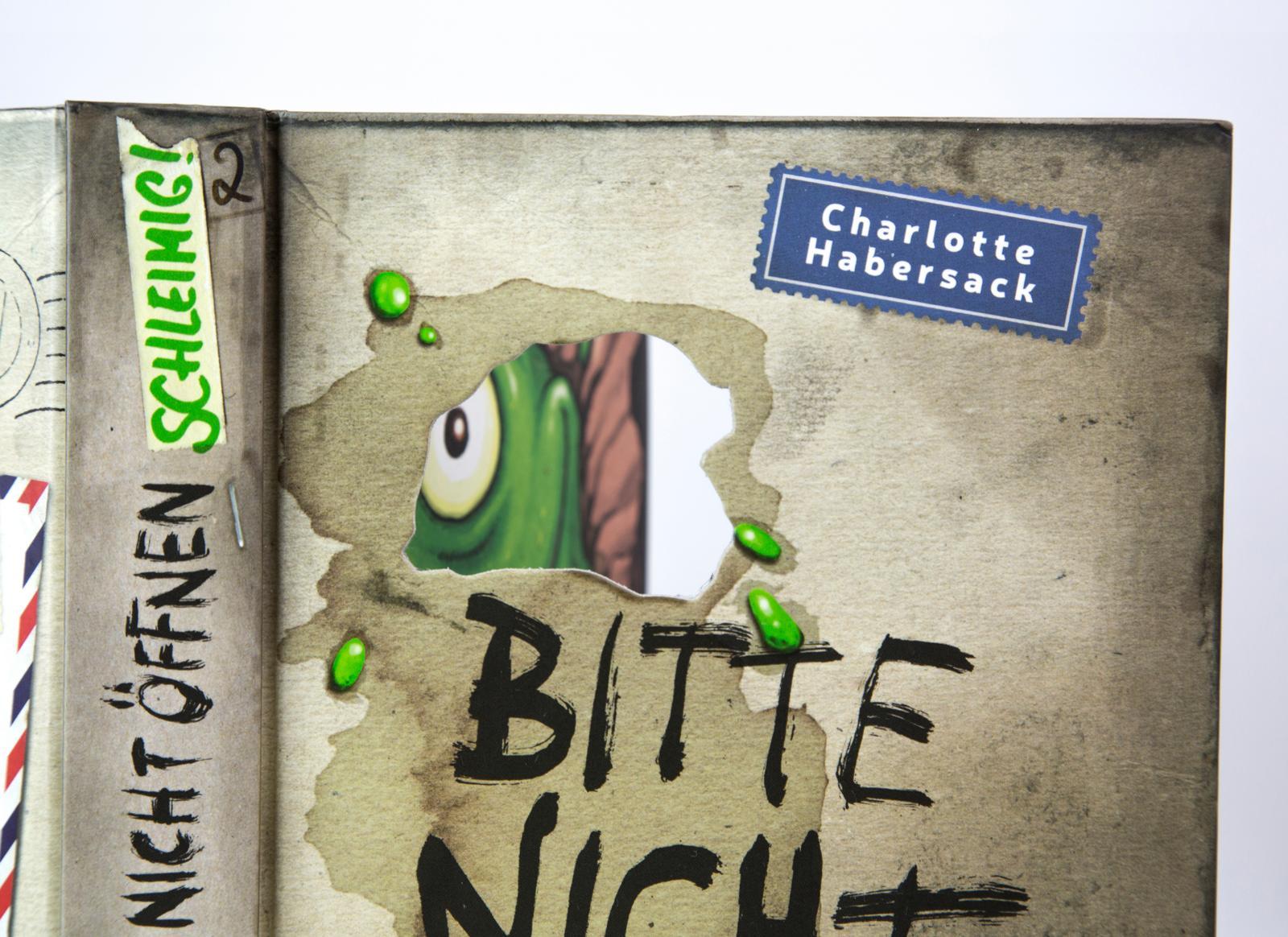 Beispielinhalt (Bild) Bitte nicht öffnen 2: Schleimig!