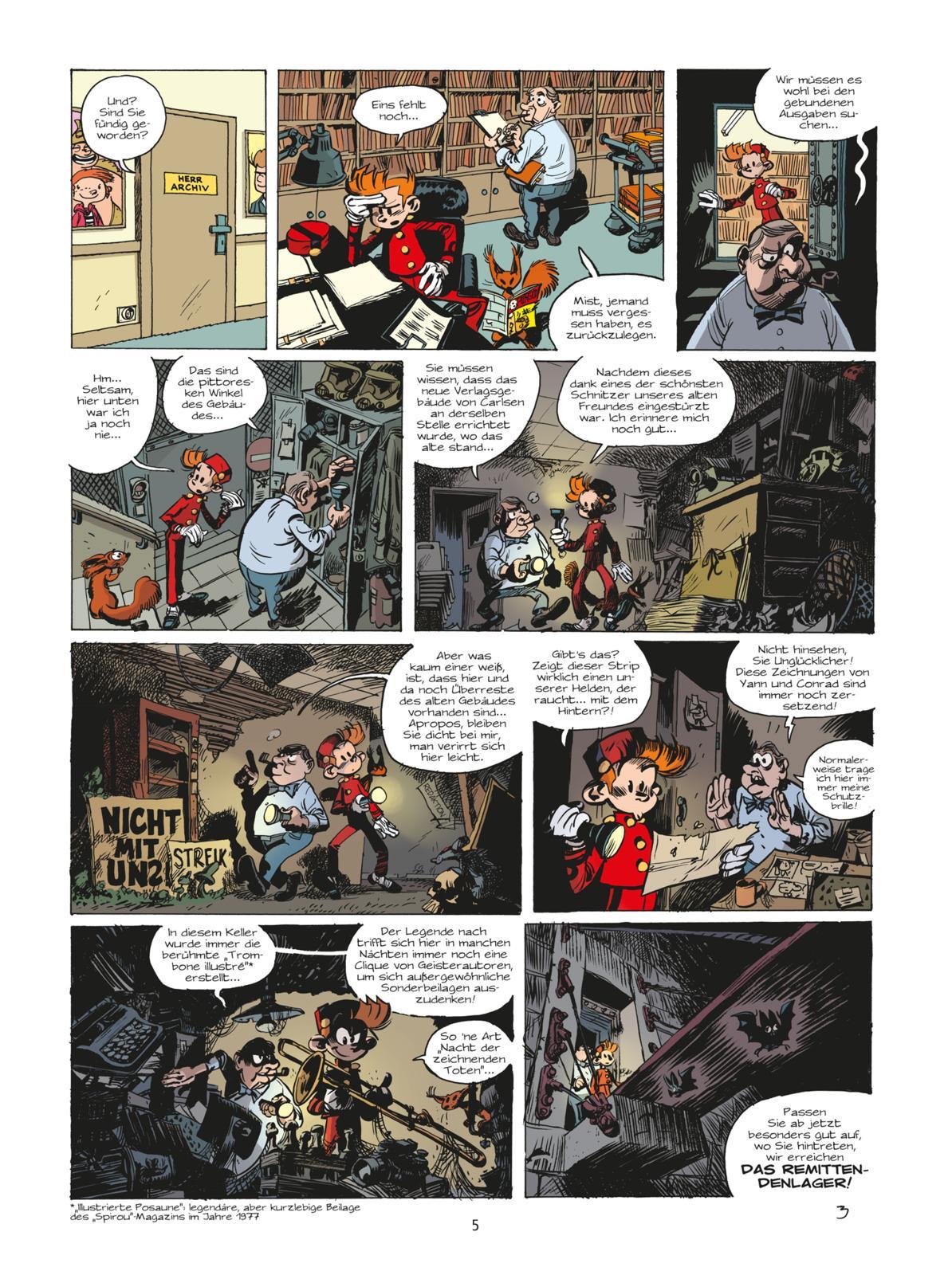 Beispielinhalt (Bild) Spirou und Fantasio Spezial 24: Short Stories