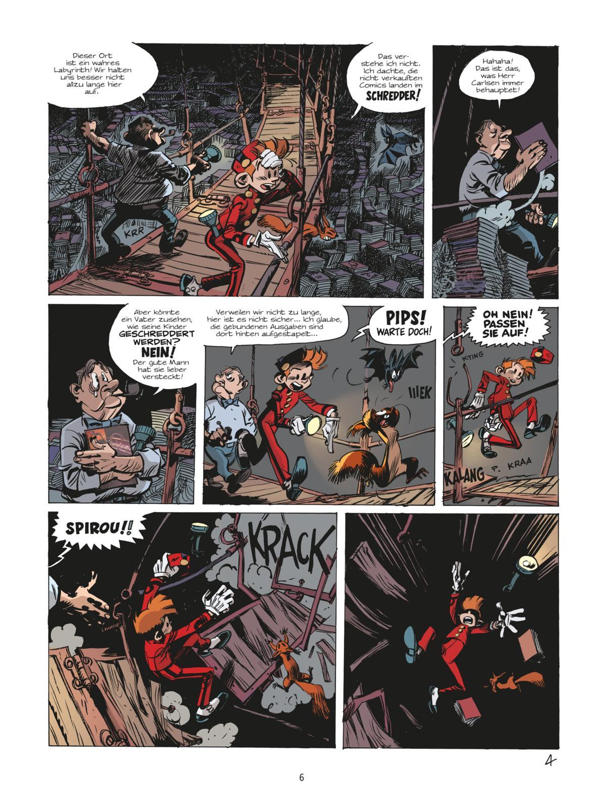 Beispielinhalt (Bild) Spirou und Fantasio Spezial 24: Short Stories