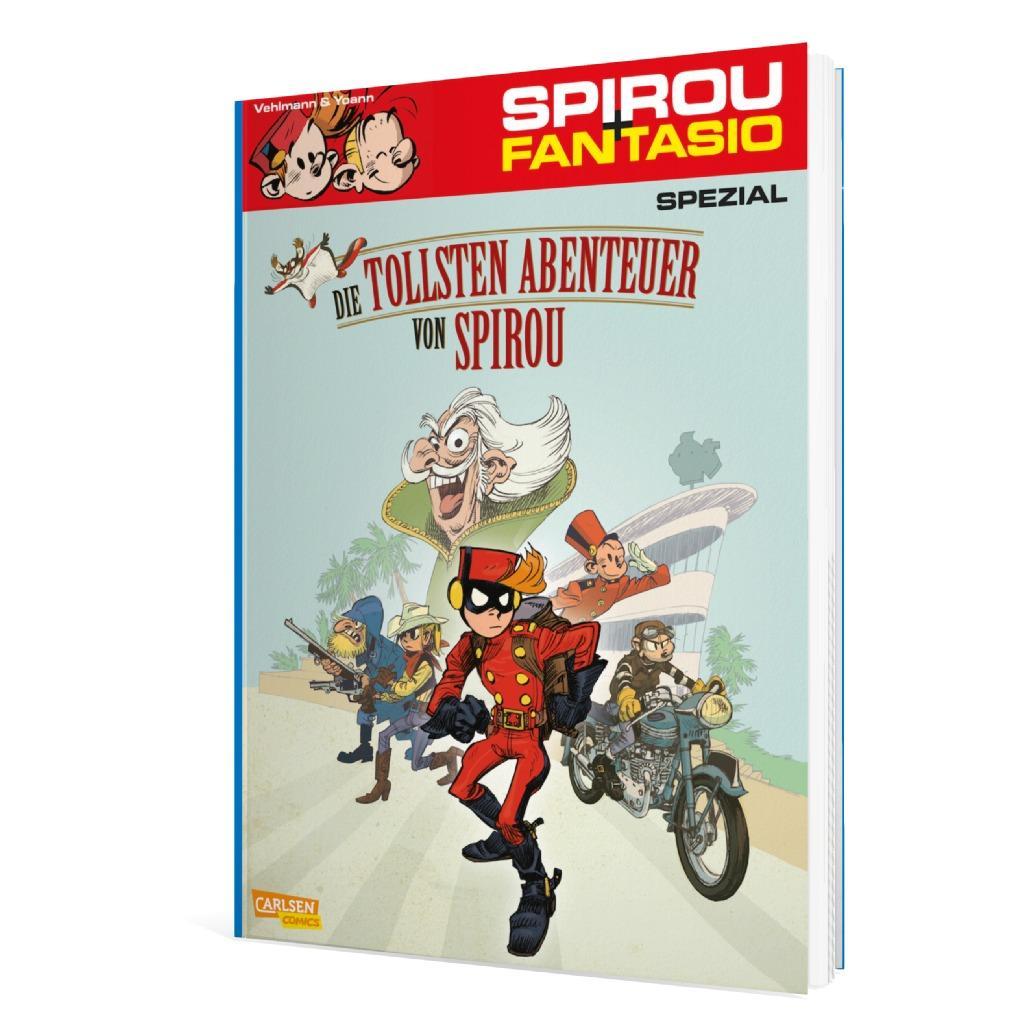 Beispielinhalt (Bild) Spirou und Fantasio Spezial 24: Short Stories
