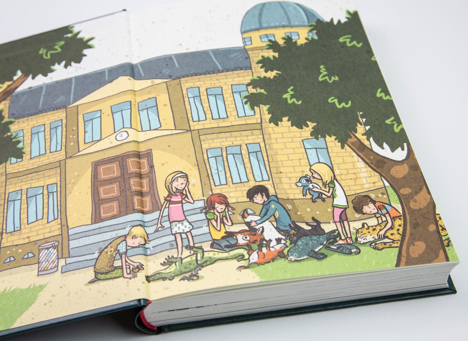 Beispielinhalt (Bild) Die Schule der magischen Tiere 09: Versteinert!