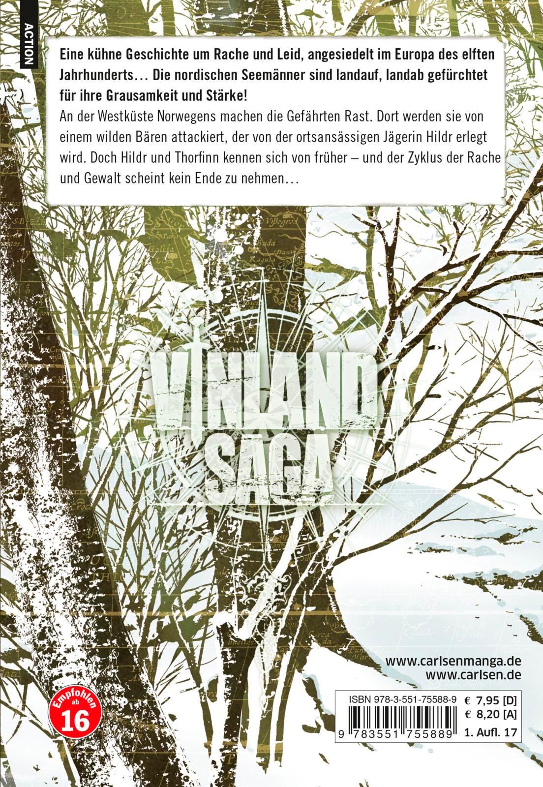 Rückseitencover Vinland Saga 17