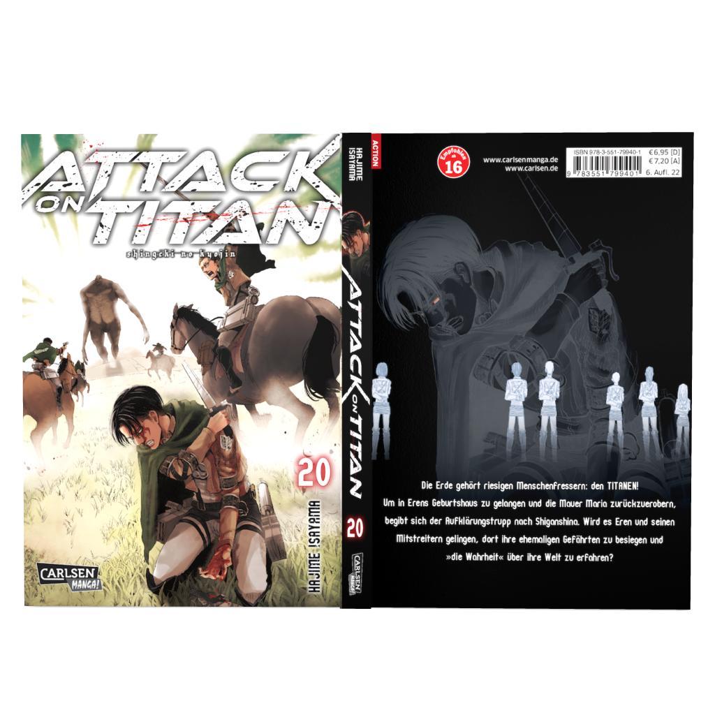 Beispielinhalt (Bild) Attack on Titan 20