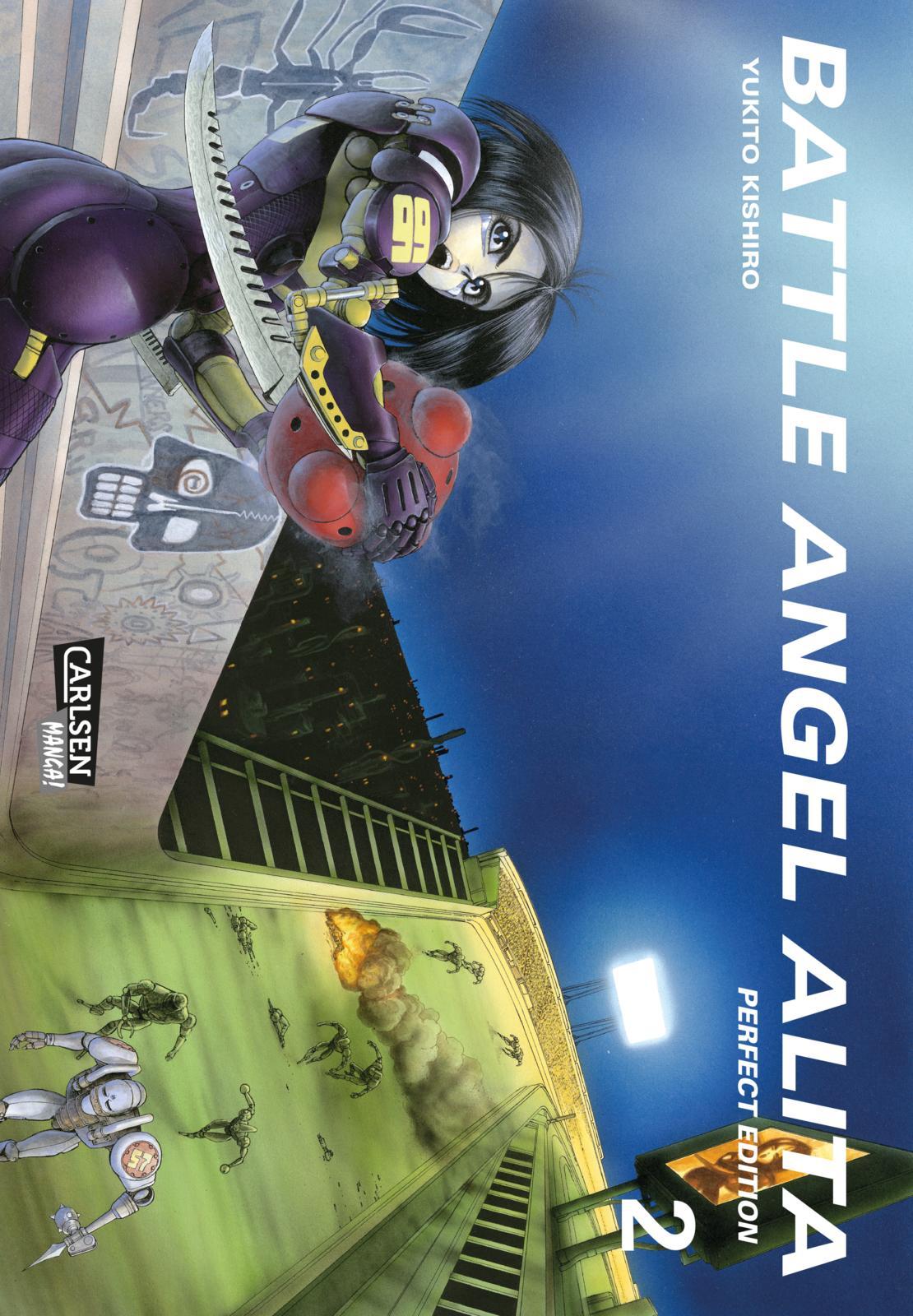 Vorderes Coverbild Battle Angel Alita - Perfect Edition 2