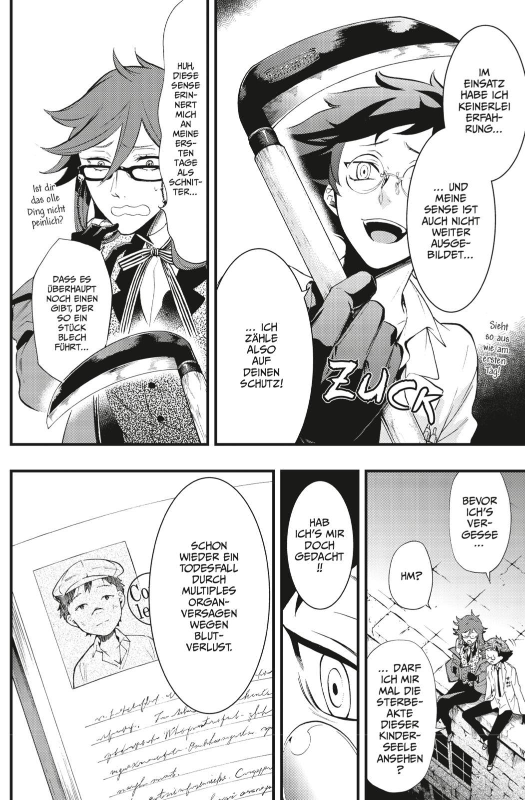 Beispielinhalt (Bild) Black Butler, Band 24