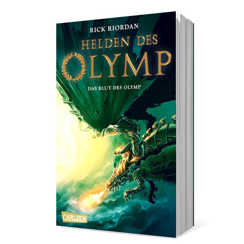 Beispielinhalt (Bild) Helden des Olymp 5: Das Blut des Olymp