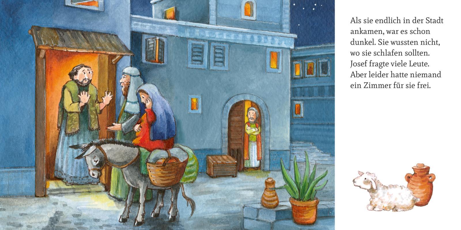 Beispielinhalt (Bild) Die Weihnachtsgeschichte für die Kleinsten