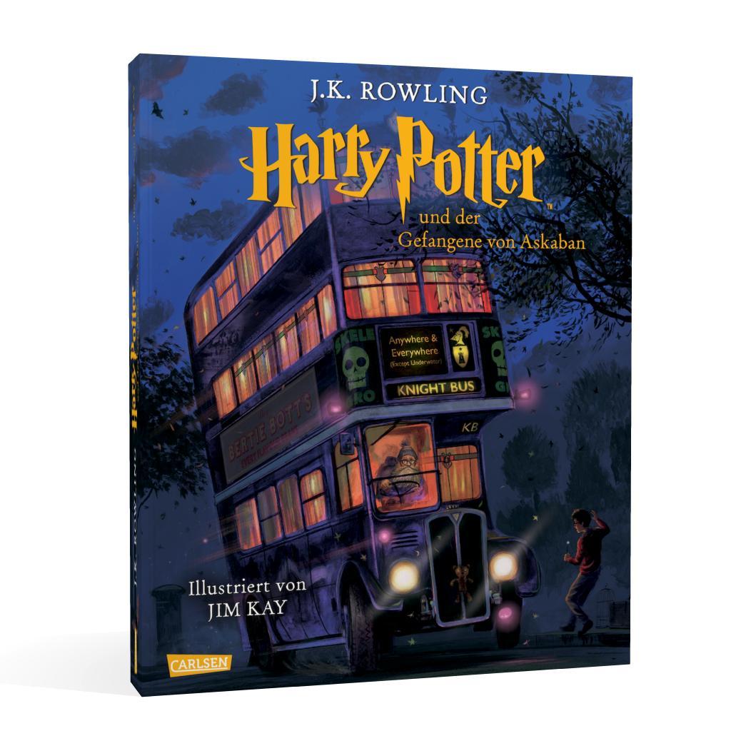 Beispielinhalt (Bild) Harry Potter 3 und der Gefangene von Askaban (farbig illustrierte Schmuckausgabe)