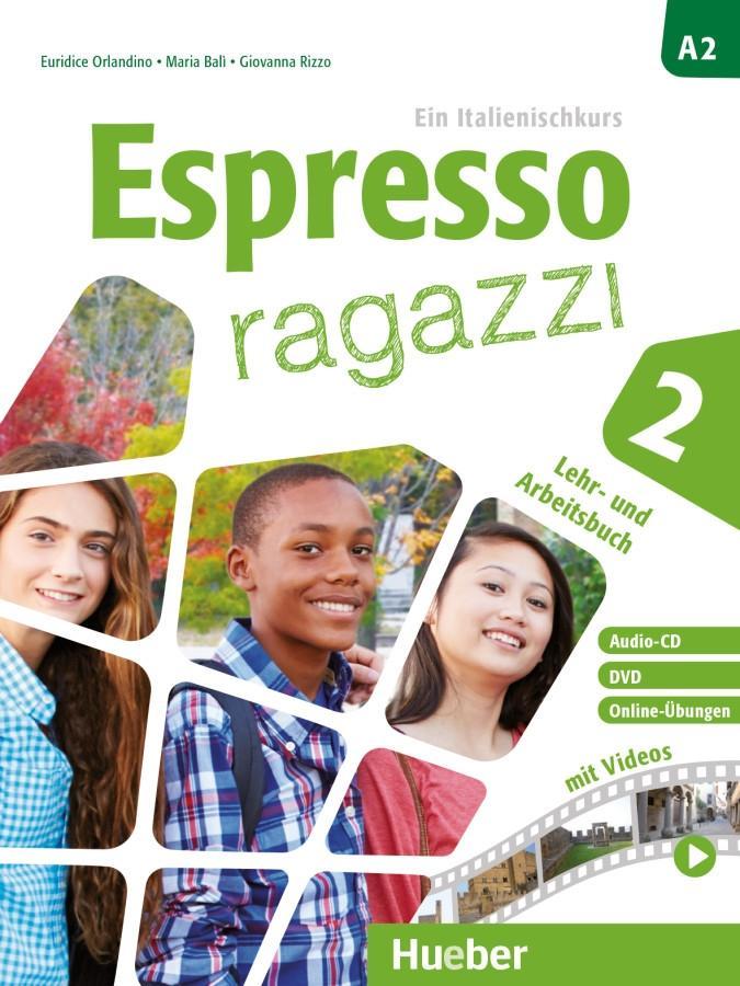 Vorderes Coverbild Espresso ragazzi 2. Lehr- und Arbeitsbuch mit DVD und Audio-CD - Schulbuchausgabe