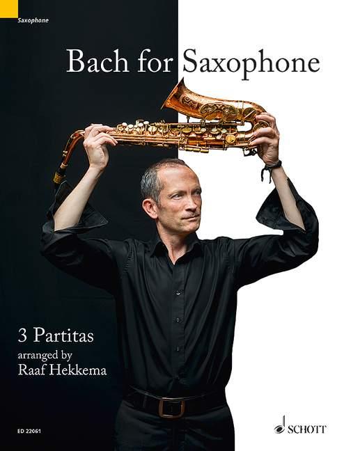 Vorderes Coverbild Bach für Saxophon