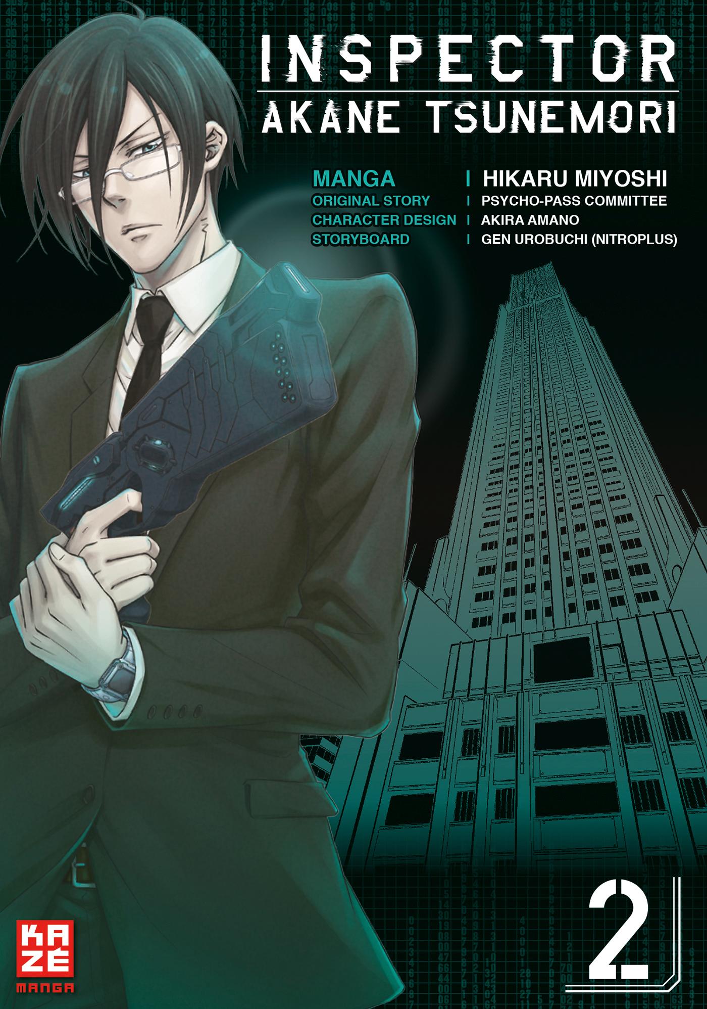 Vorderes Coverbild Inspector Akane Tsunemori (Psycho-Pass) 02