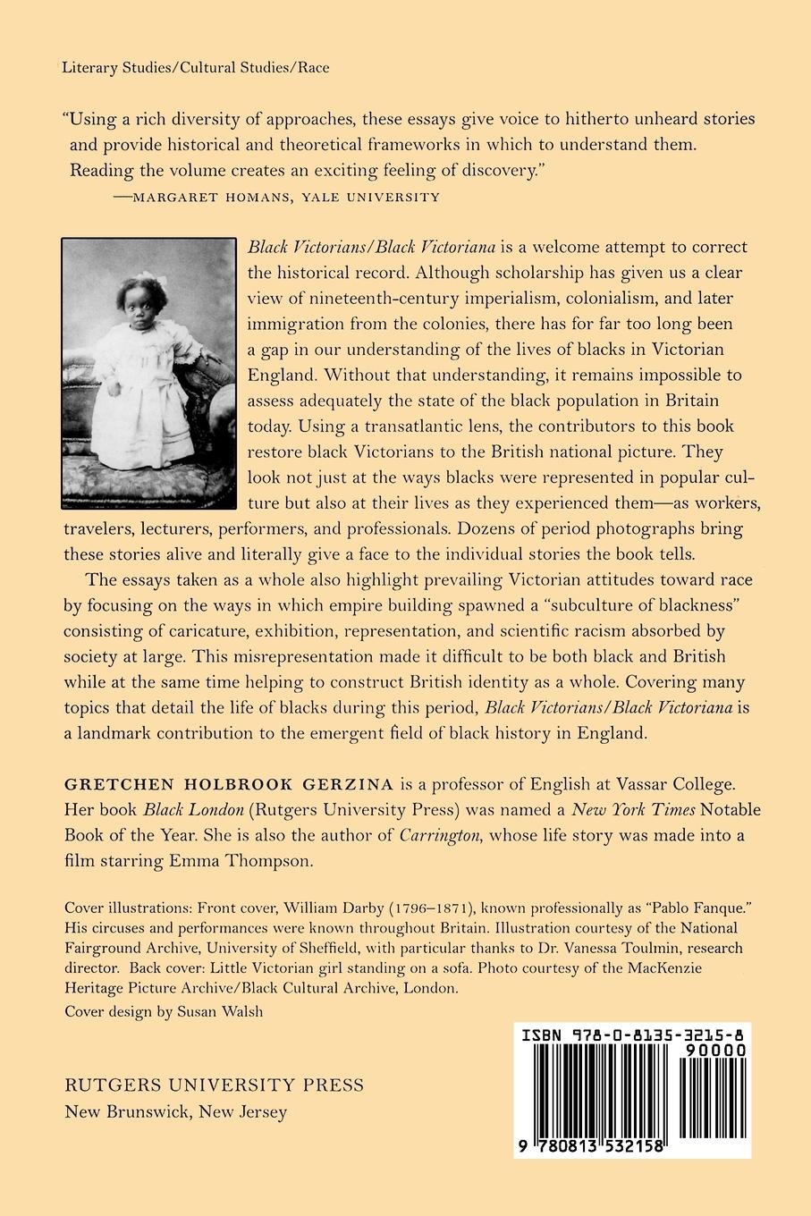 Rückseitencover Black Victorians/Black Victoriana