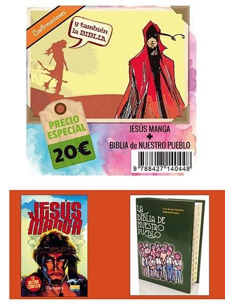 Vorderes Coverbild LOTE CONFIRMACIONES (JESUS MANGA + BIBLIA NUESTRO PUEBLO)