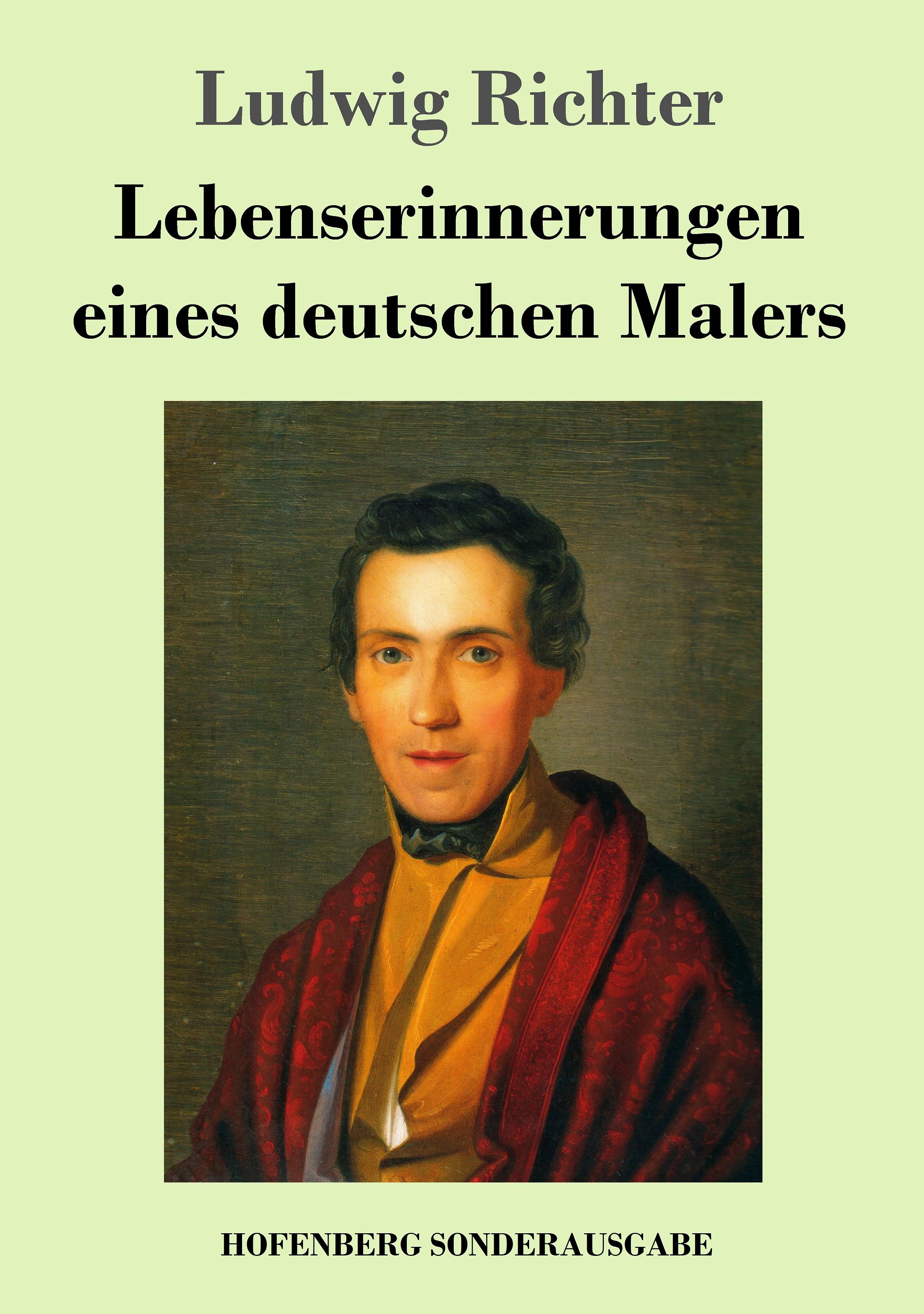 Vorderes Coverbild Lebenserinnerungen eines deutschen Malers