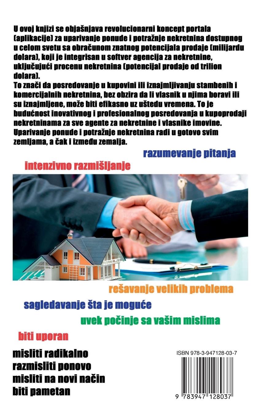 Rückseitencover Koncept inovativnog uparivanja ponude i potra¿nje nekretnina