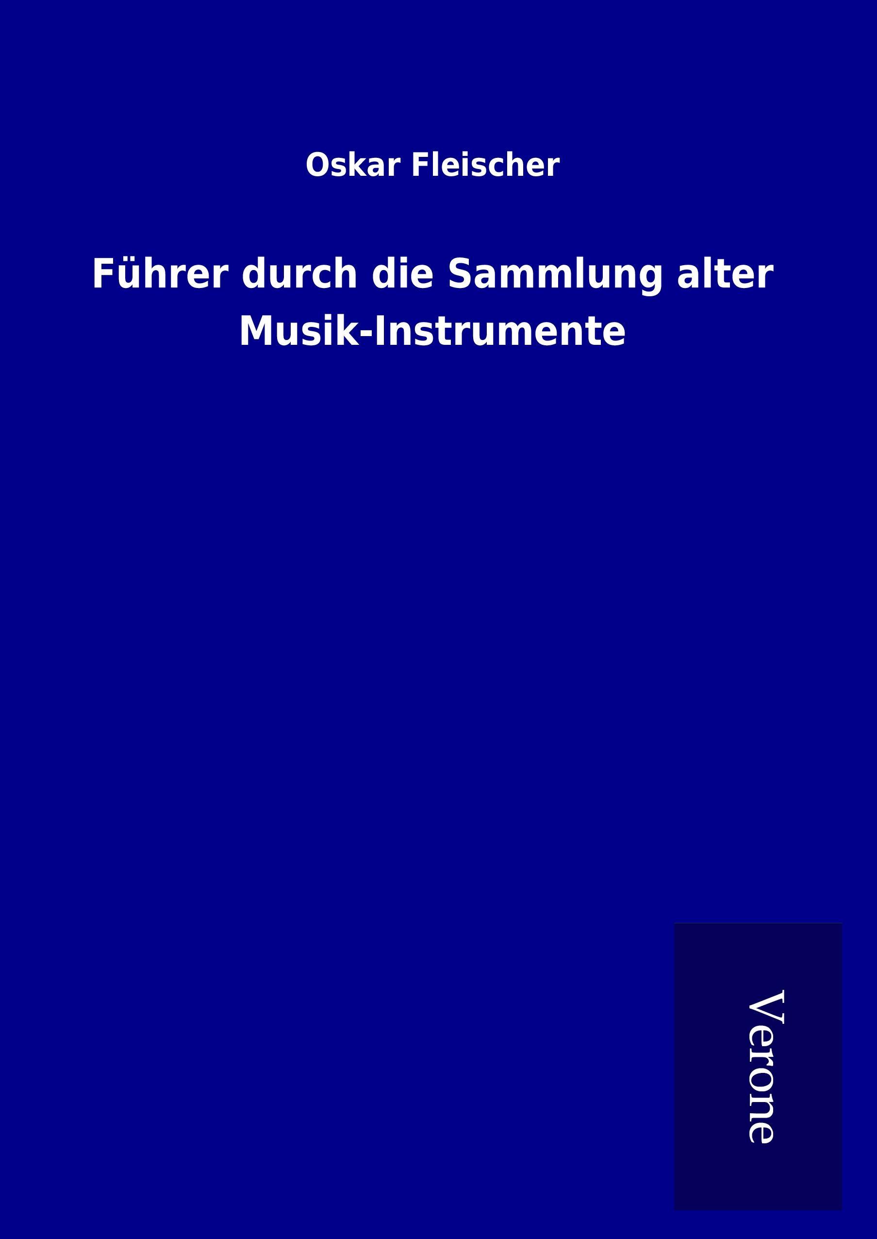 Vorderes Coverbild Führer durch die Sammlung alter Musik-Instrumente