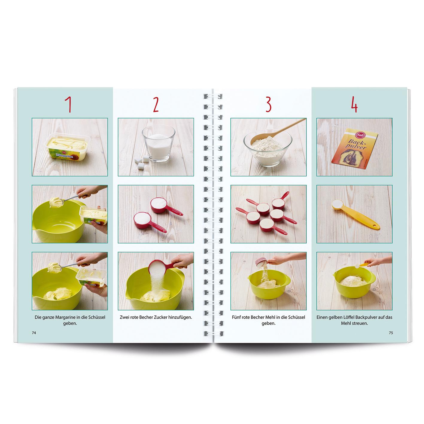 Beispielinhalt (Bild) Kinderleichte Becherküche - Plätzchen, Kekse, Cookies & Co.