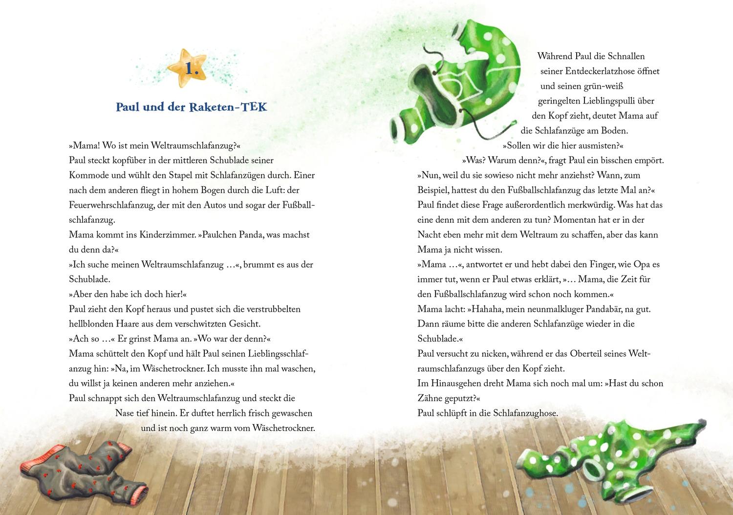 Beispielinhalt (Bild) Kalle Komet. Auf ins Drachenland!