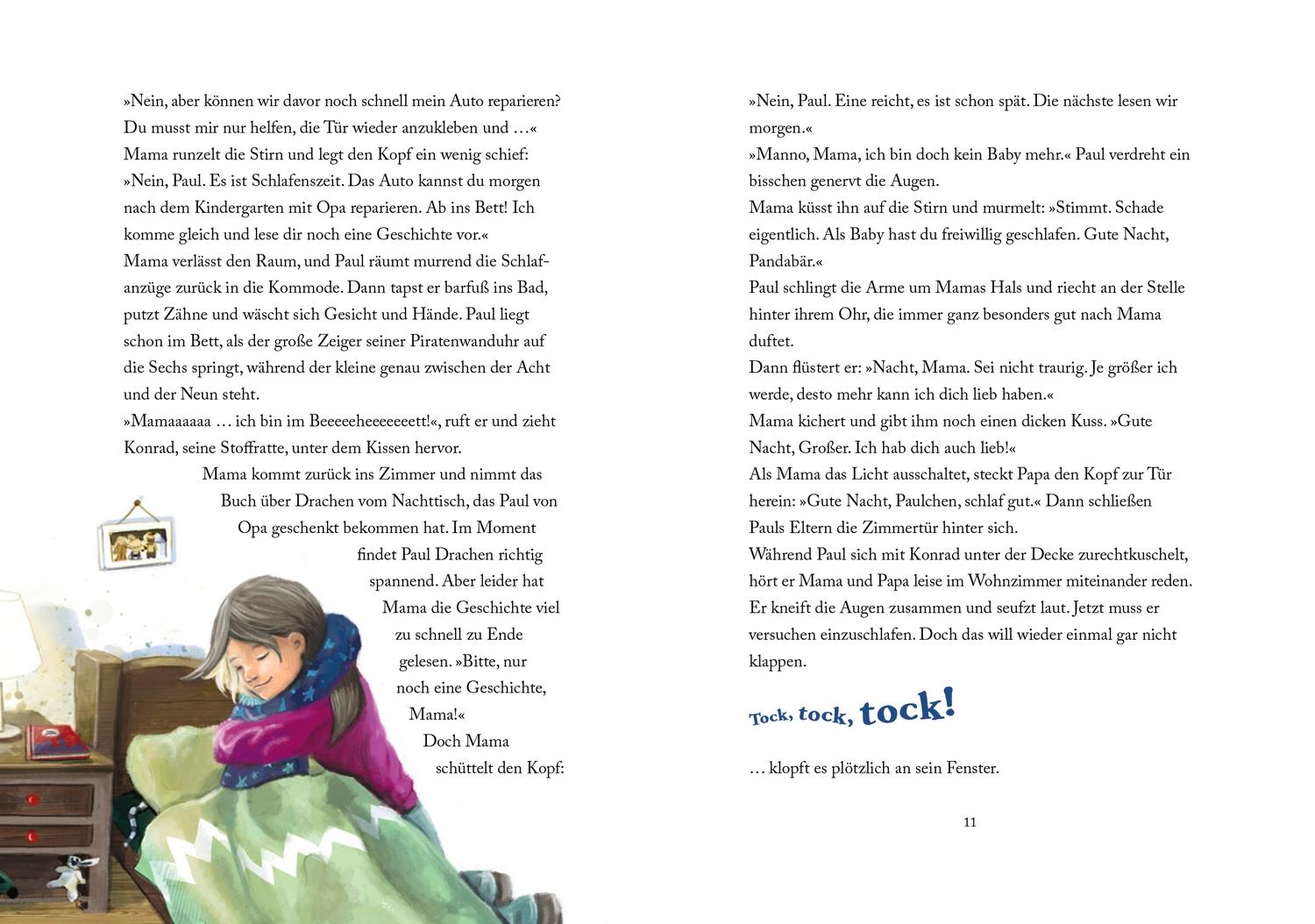 Beispielinhalt (Bild) Kalle Komet. Auf ins Drachenland!