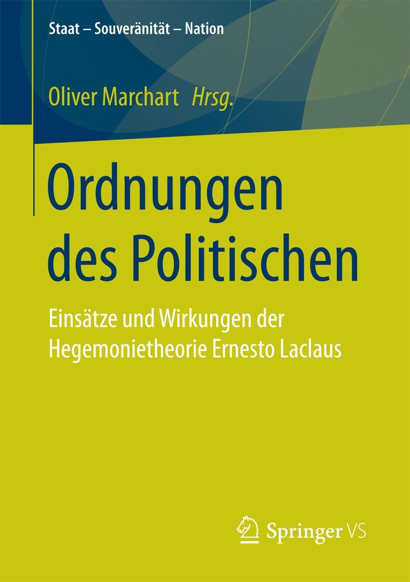 Vorderes Coverbild Ordnungen des Politischen