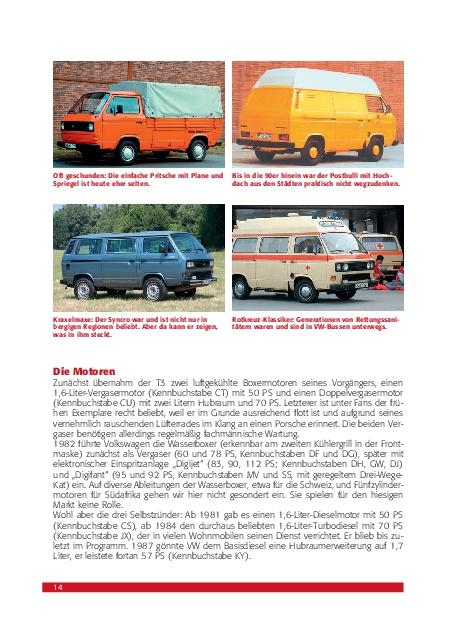 Beispielinhalt (Bild) Praxisratgeber Klassikerkauf VW Bus T3