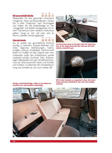 Beispielinhalt (Bild) Praxisratgeber Klassikerkauf VW Bus T3