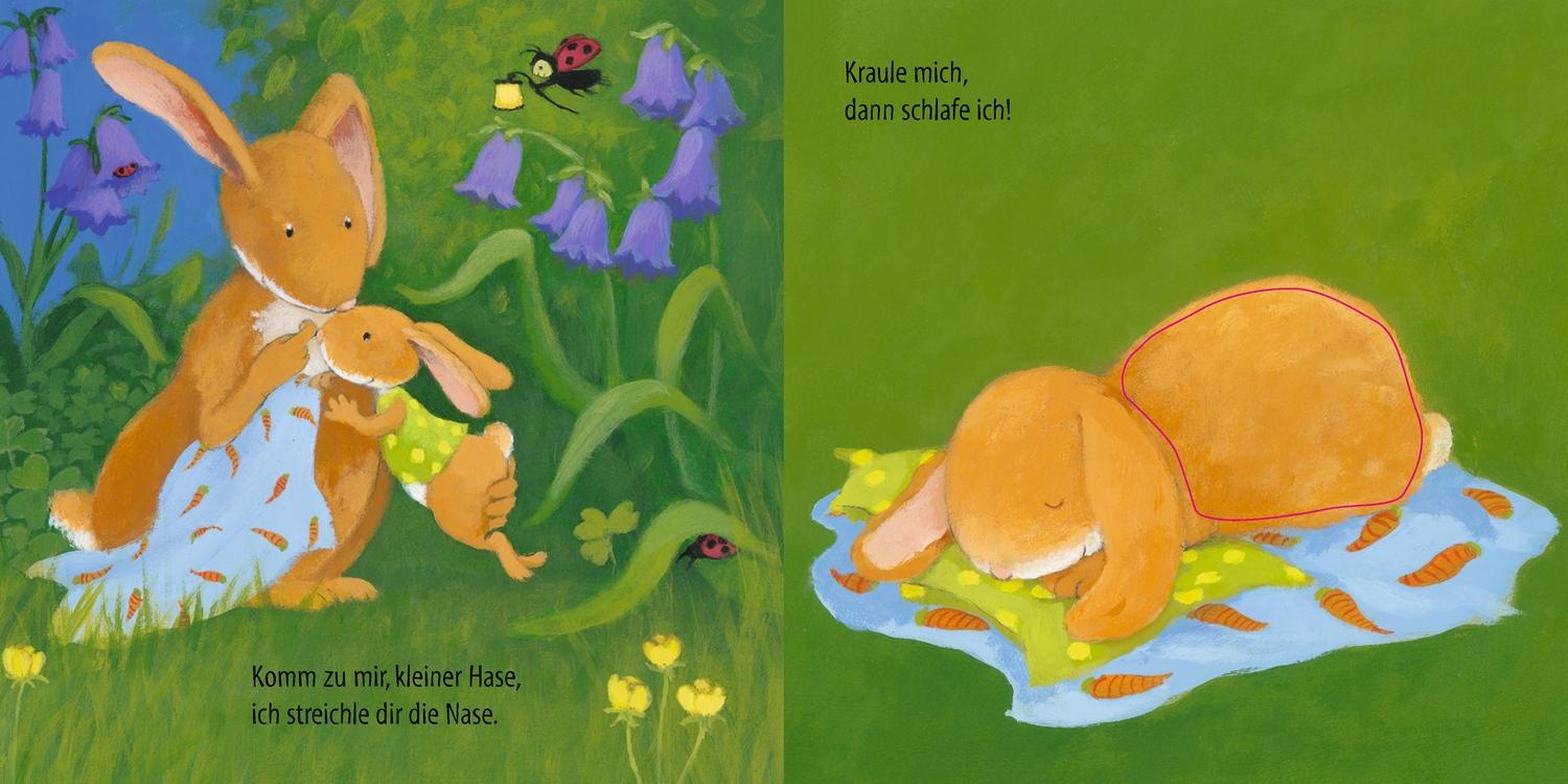 Beispielinhalt (Bild) Kraule mich, dann schlafe ich!