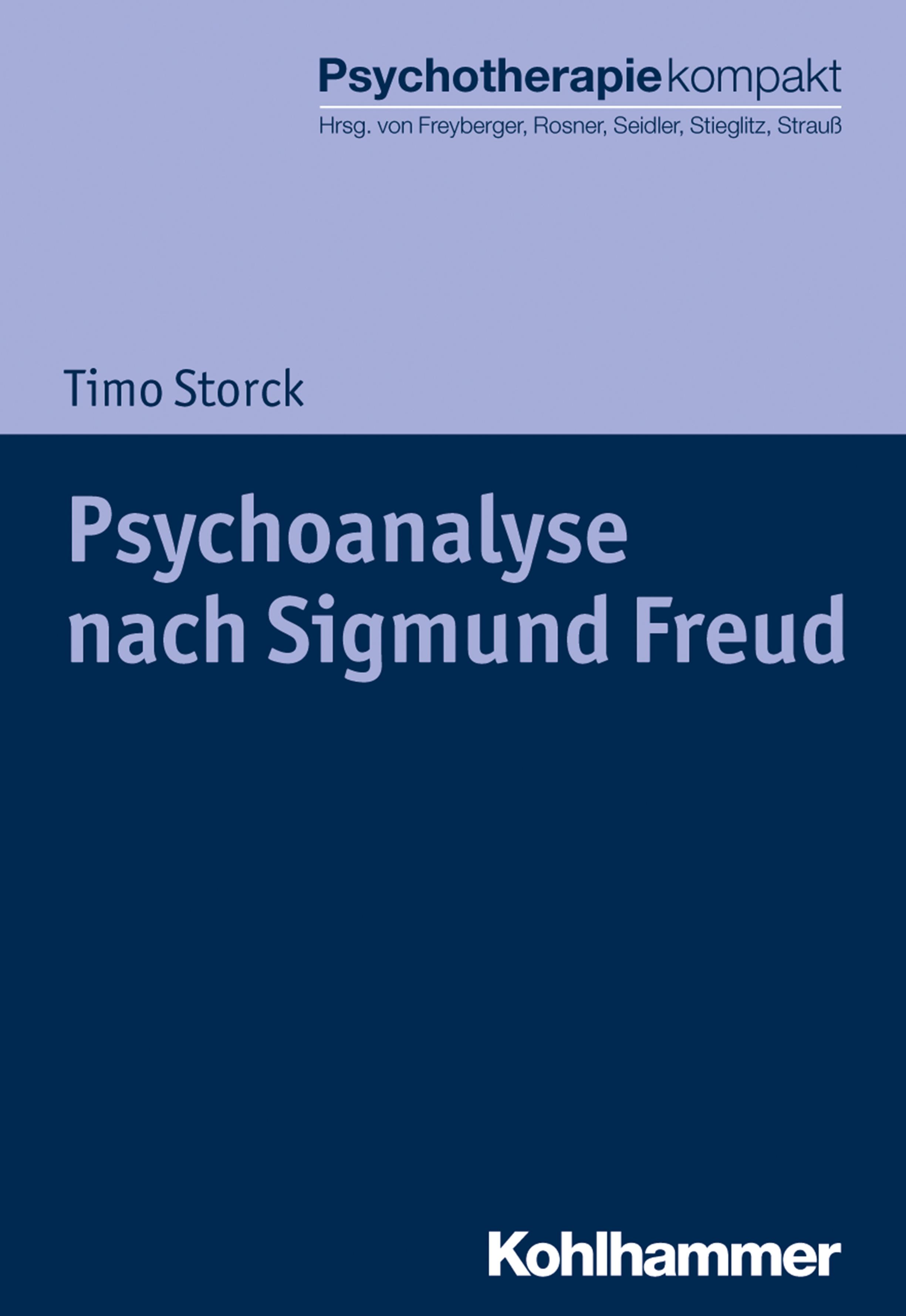 Vorderes Coverbild Psychoanalyse nach Sigmund Freud