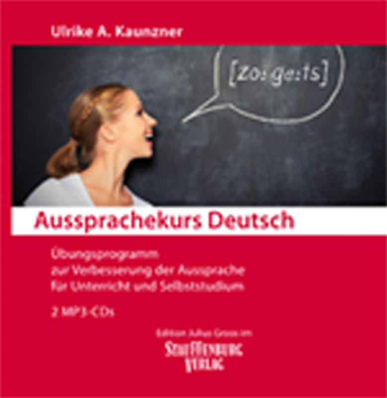 Vorderes Coverbild Aussprachekurs Deutsch