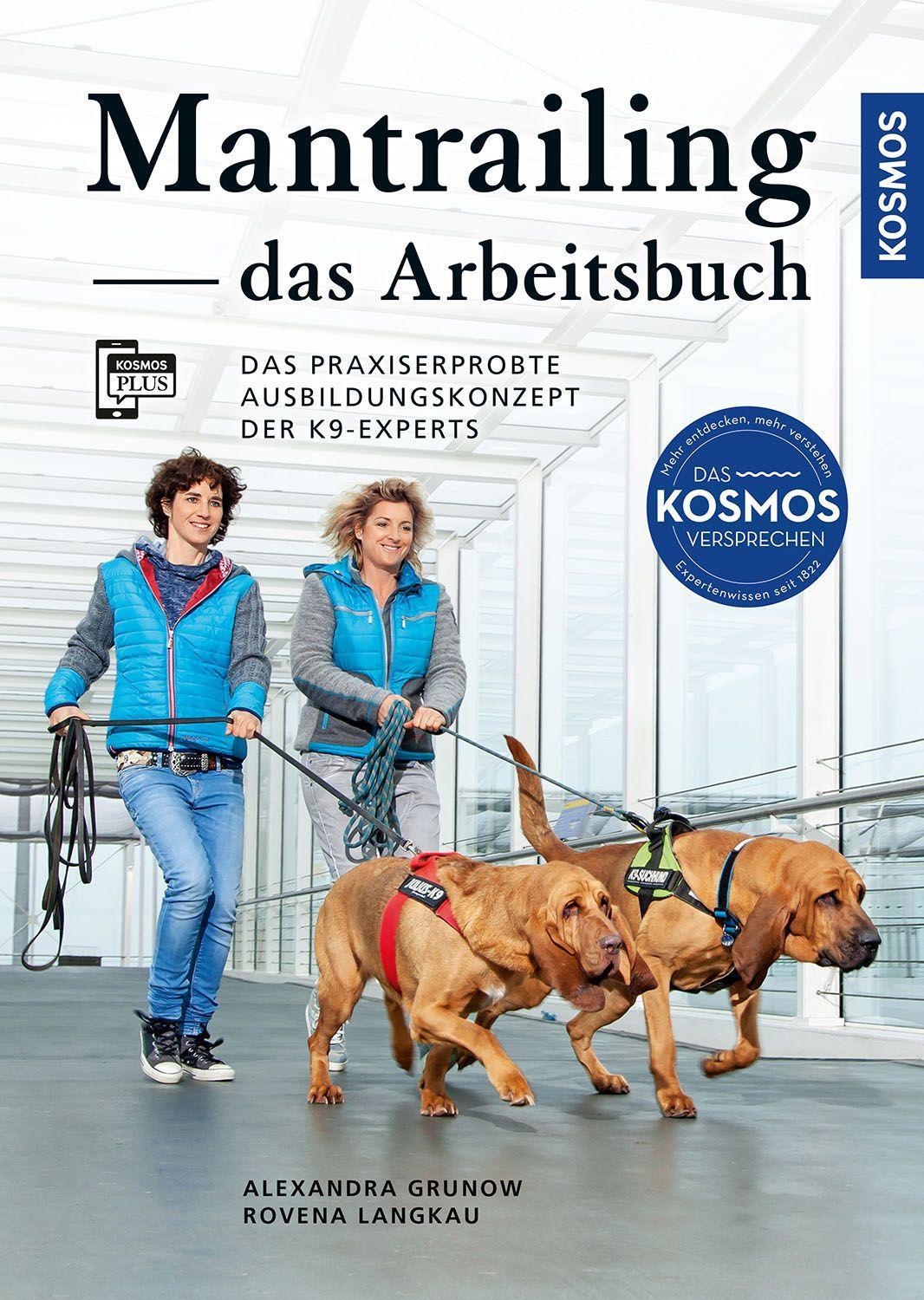 Vorderes Coverbild Mantrailing - das Arbeitsbuch