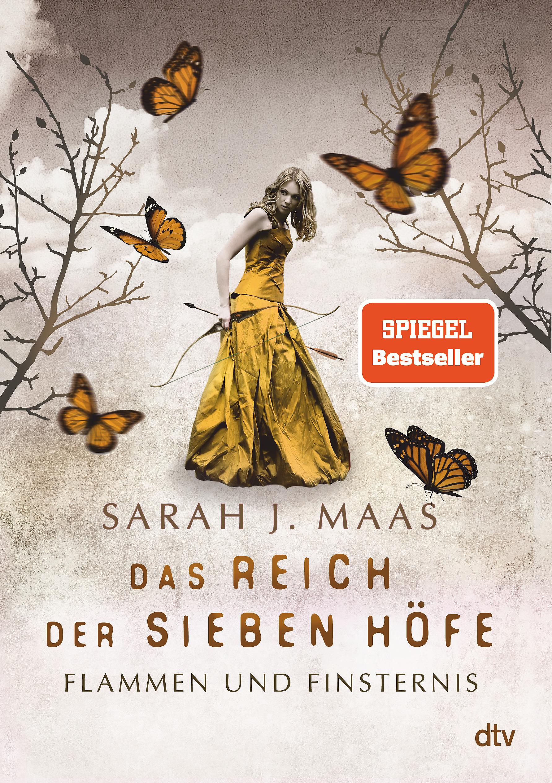 Vorderes Coverbild Das Reich der Sieben Höfe 02 - Flammen und Finsternis