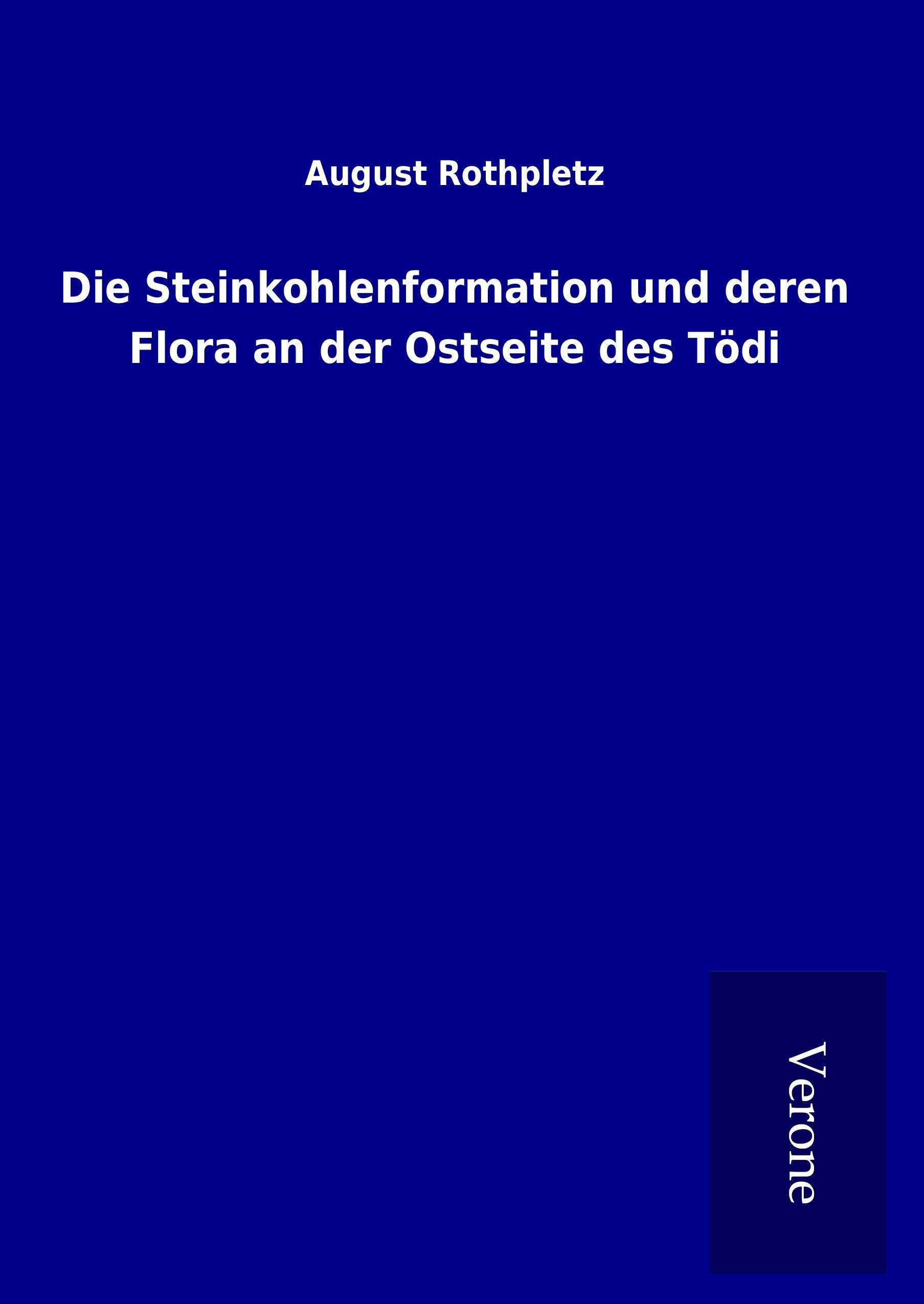 Vorderes Coverbild Die Steinkohlenformation und deren Flora an der Ostseite des Tödi